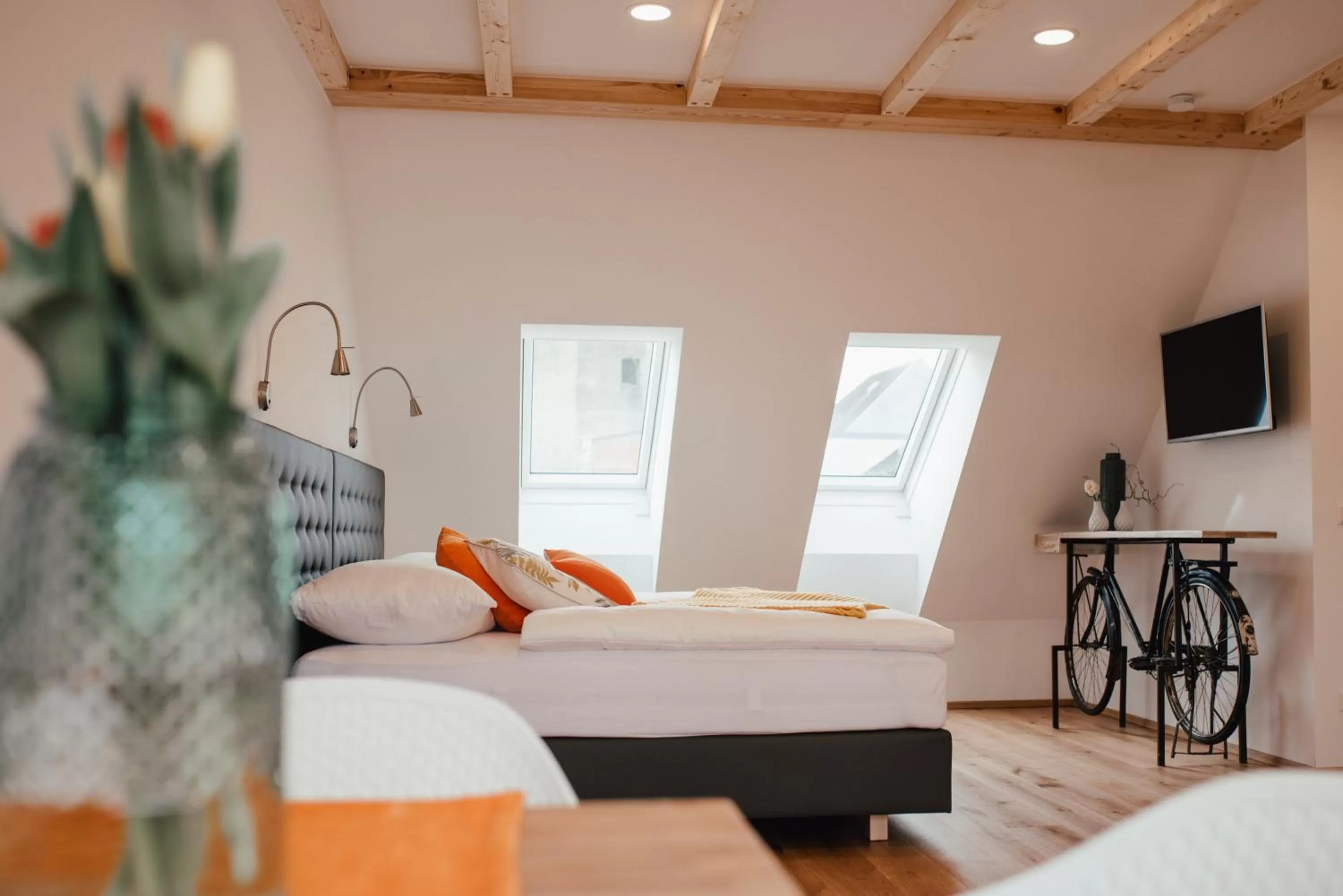 Photo of the whole room, Bed in Smarthotel Völkermarkt