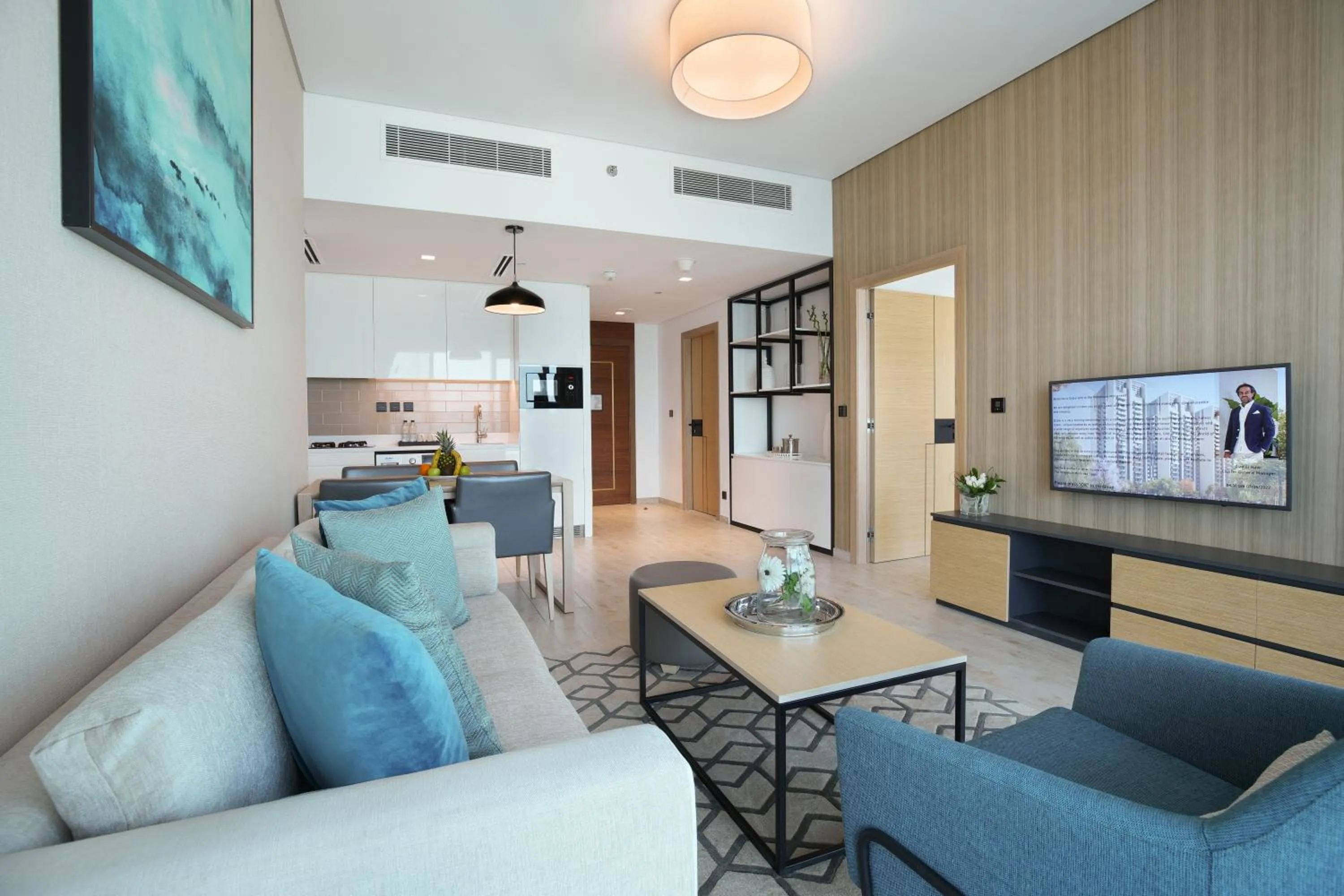 Living room in Millennium Executive Apartments Mont Rose