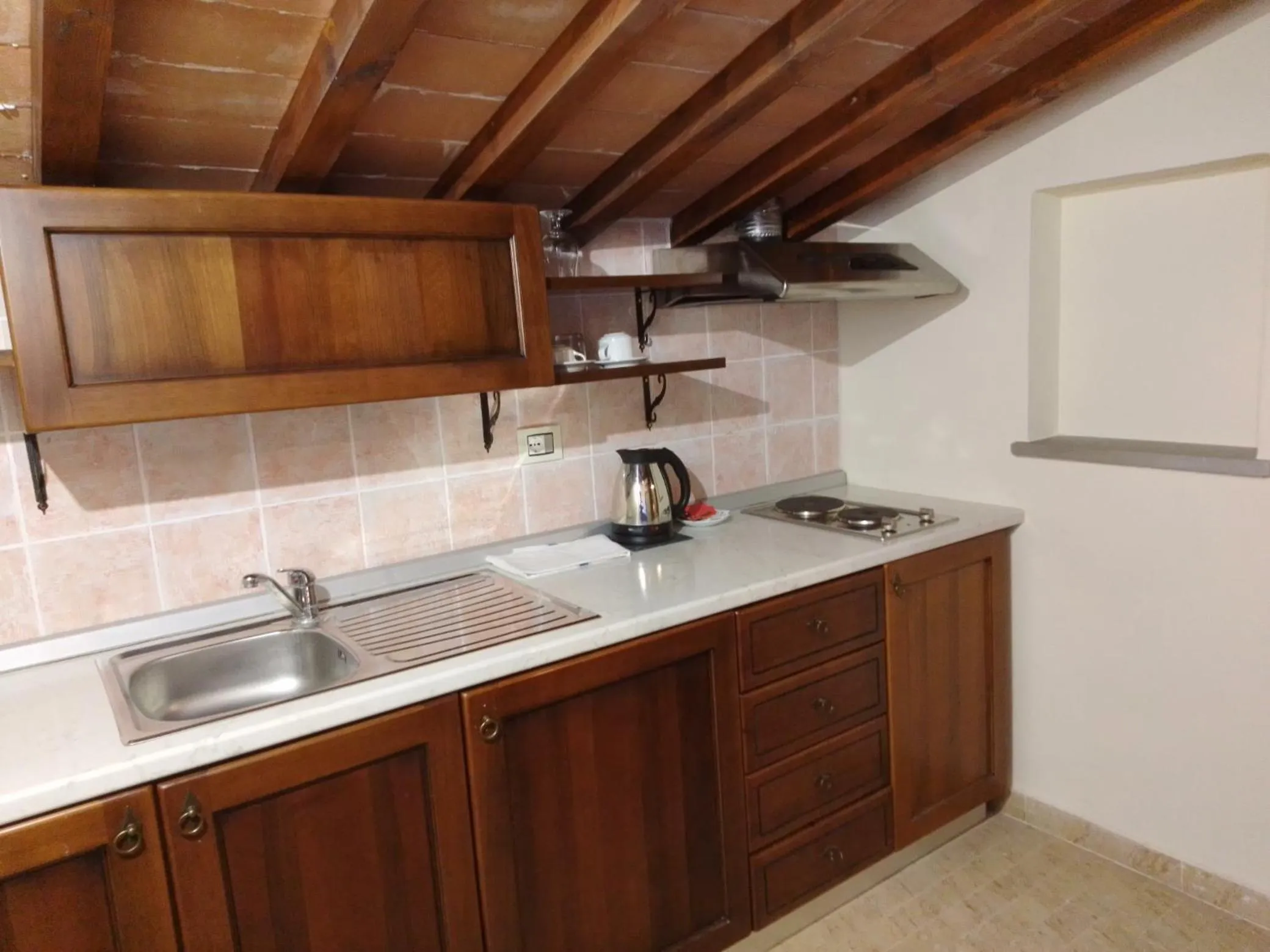 Kitchen or kitchenette in Relais La Corte di Cloris