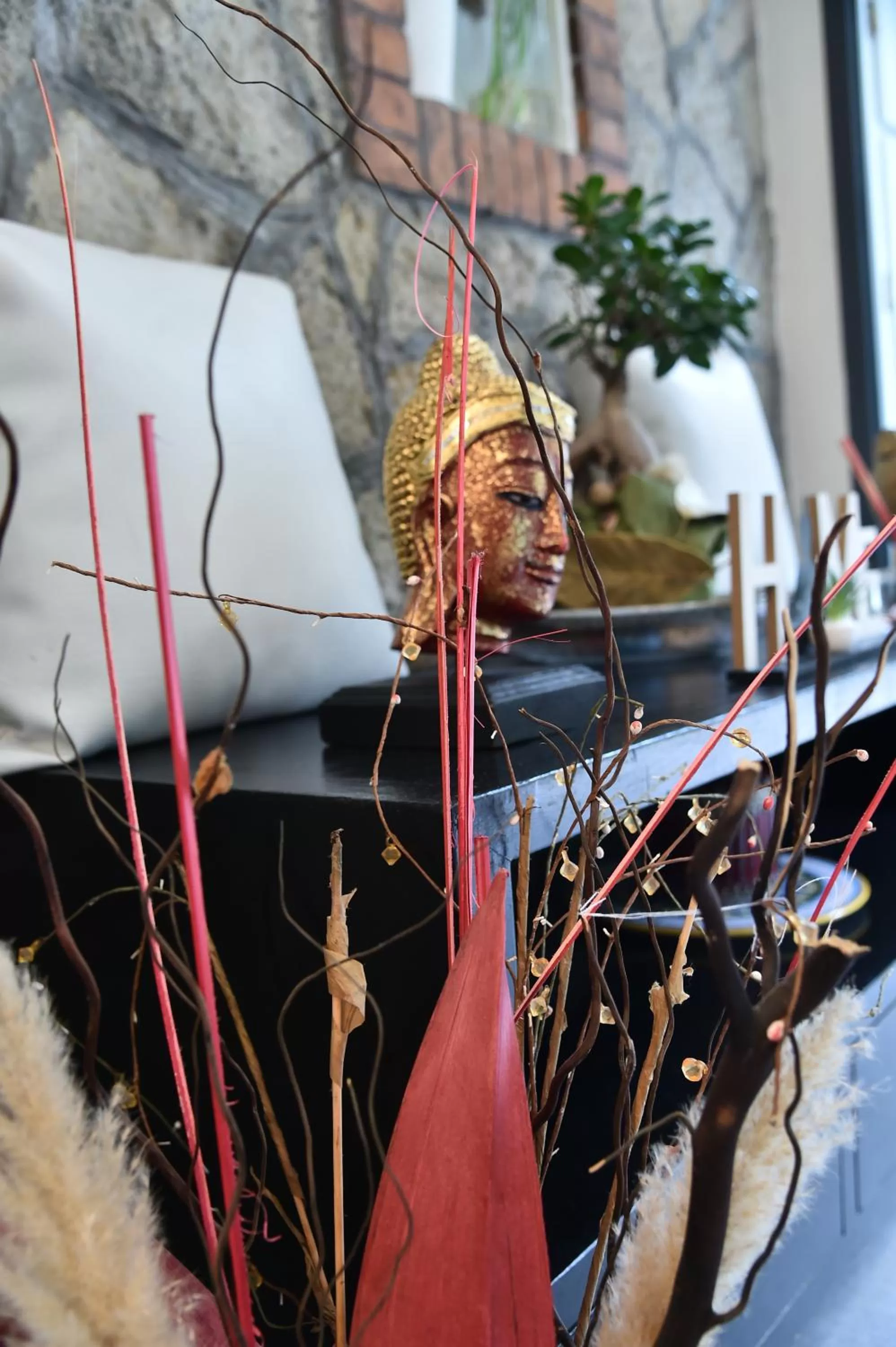 Decorative detail in Hotel Okinawa