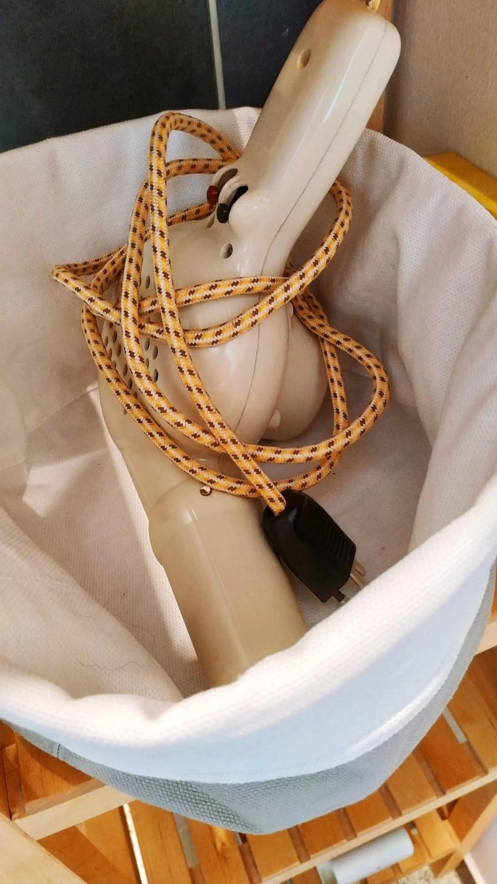 Bed in Blue Wall BnB