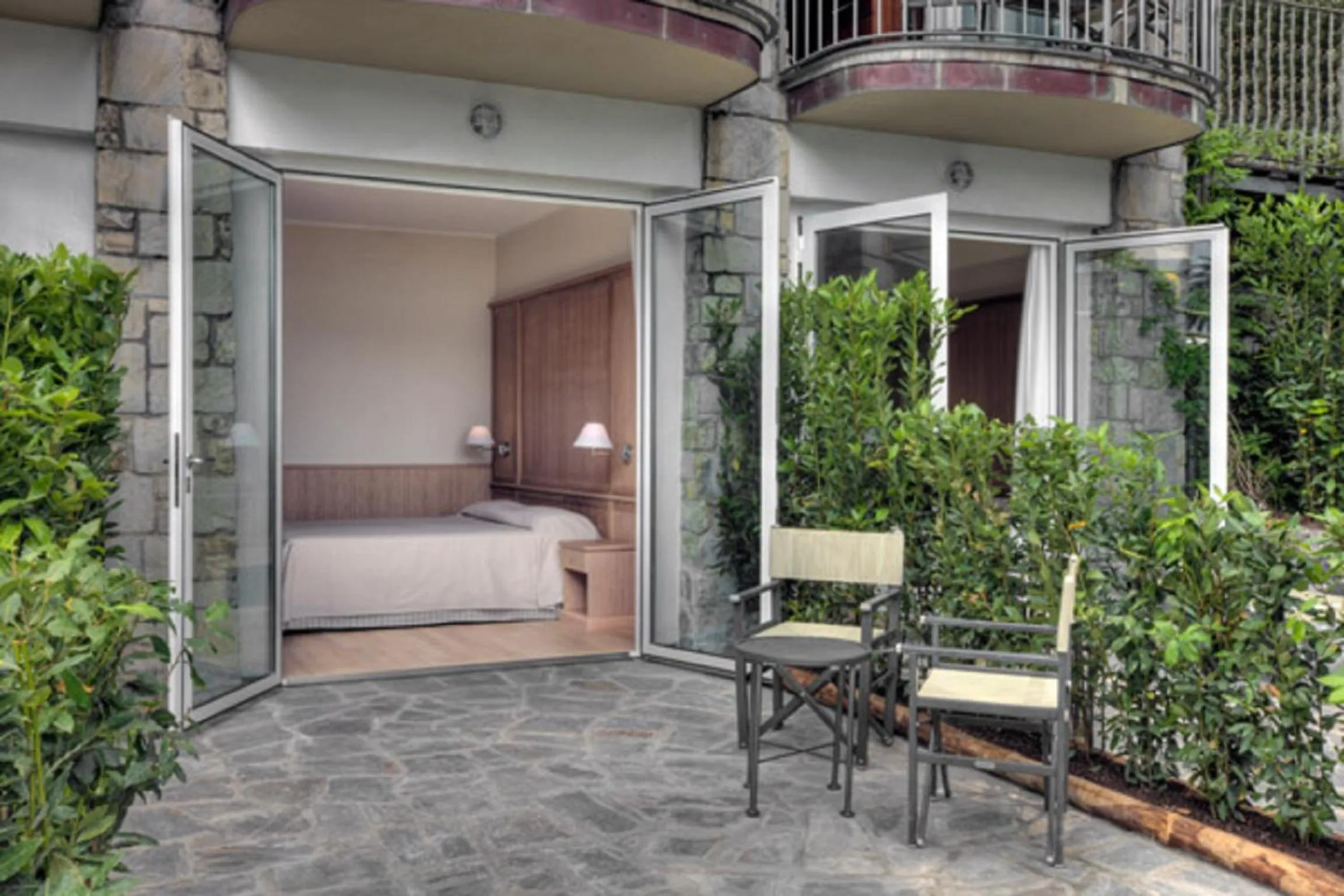 Patio in Hotel Continental