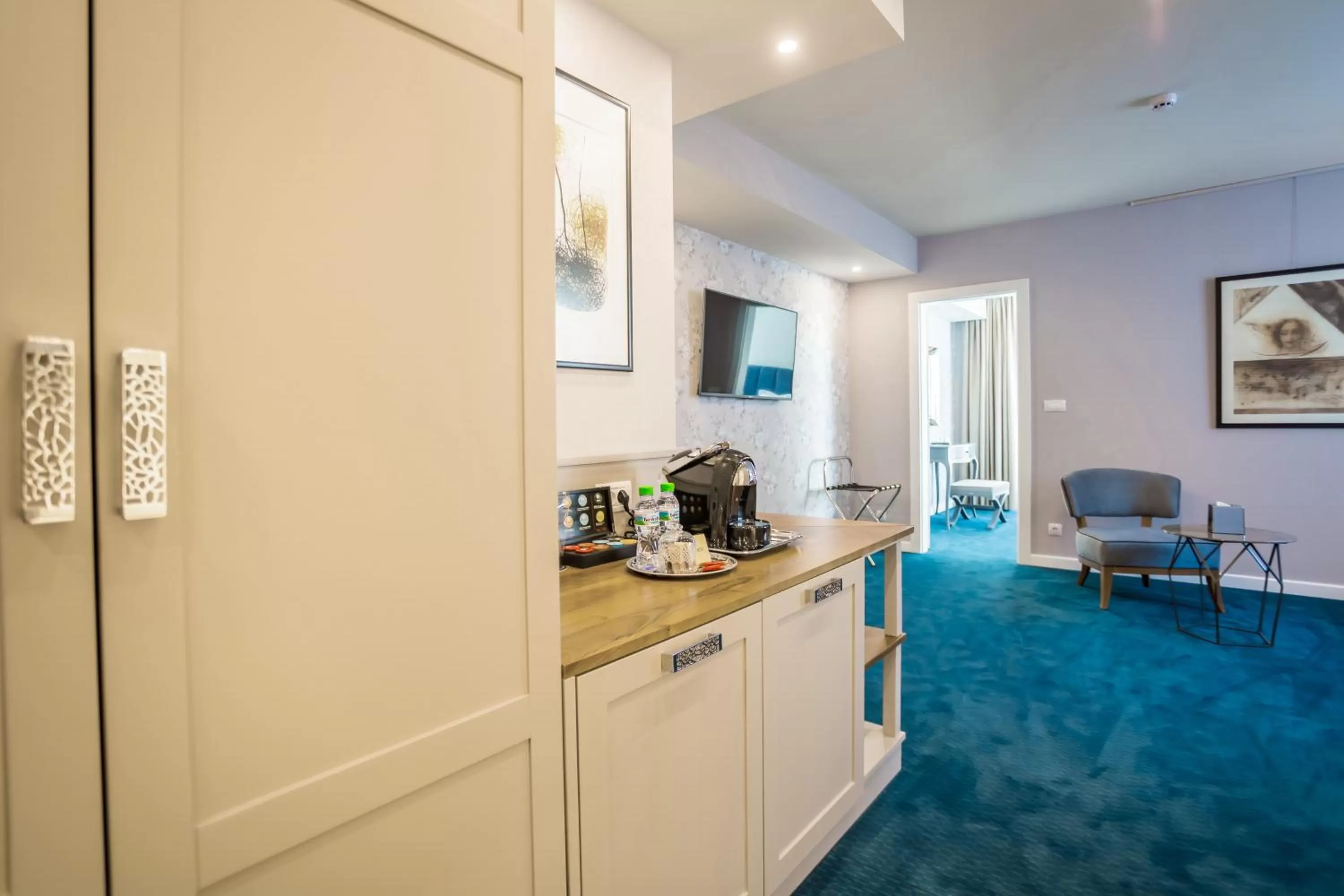 Coffee/tea facilities in Hotel Residence Promenade