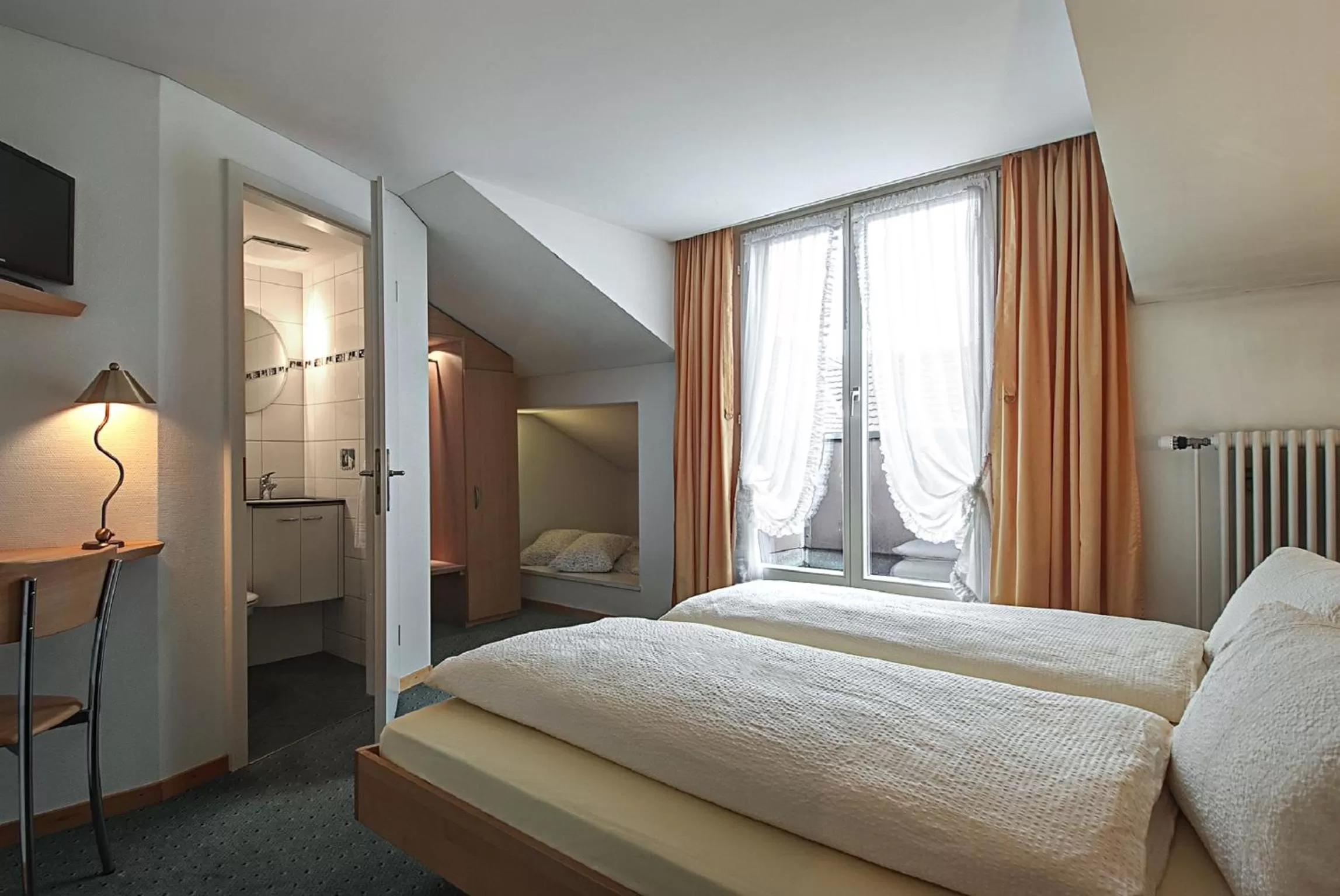 Bed, Room Photo in Gasthof Eisenbahn