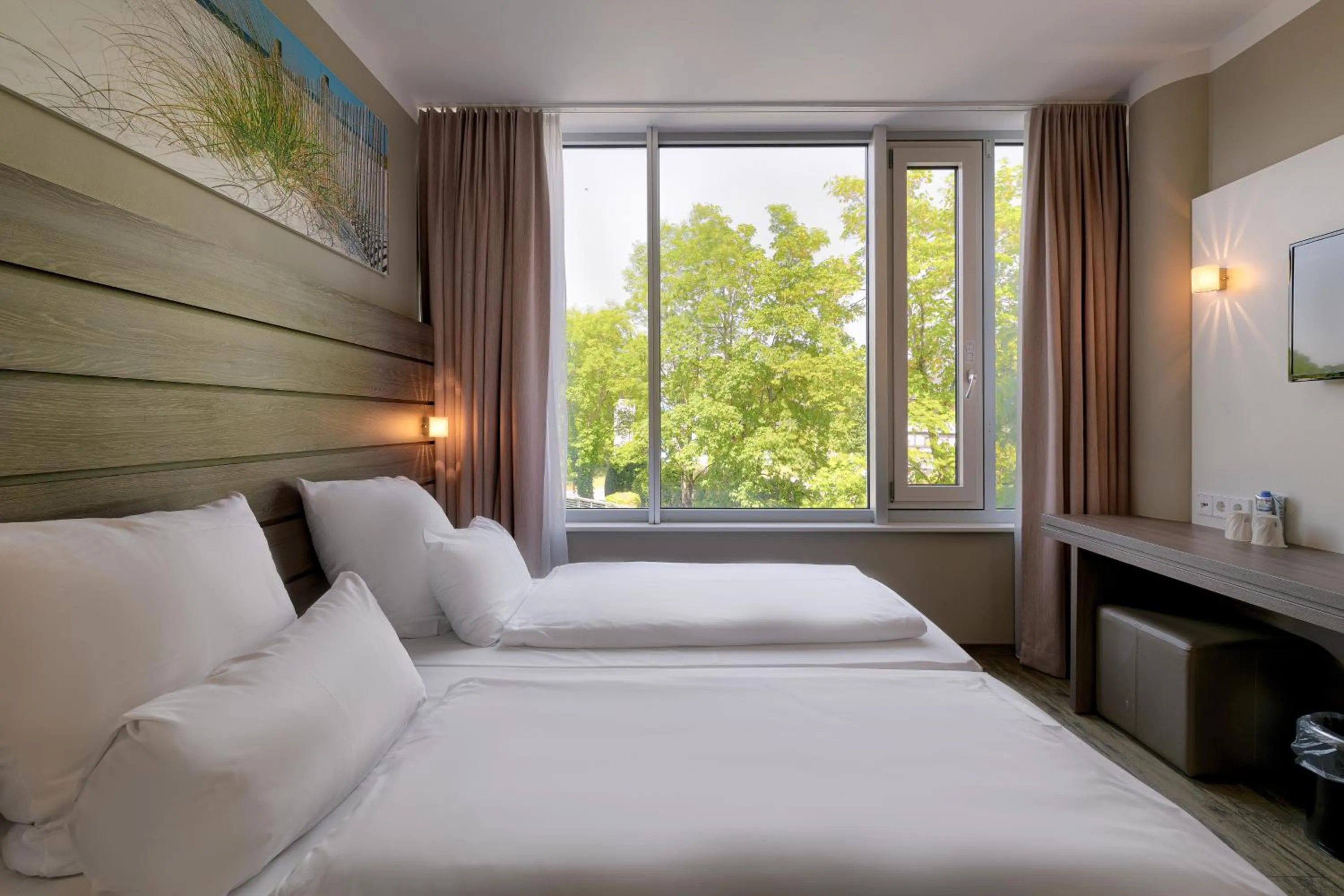 Bed in Tulip Inn München Messe