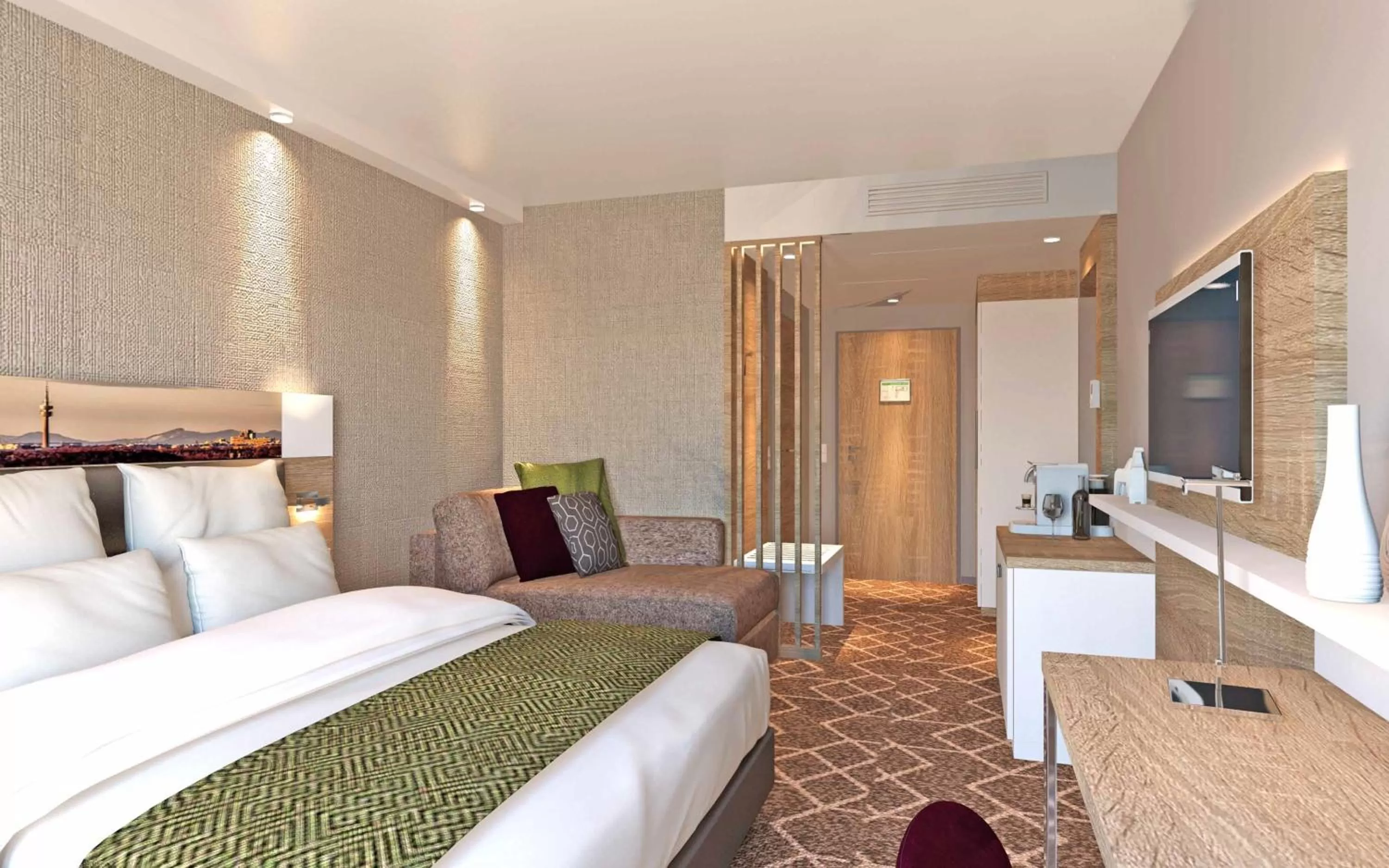 Bedroom in Holiday Inn Munich - City East, an IHG Hotel