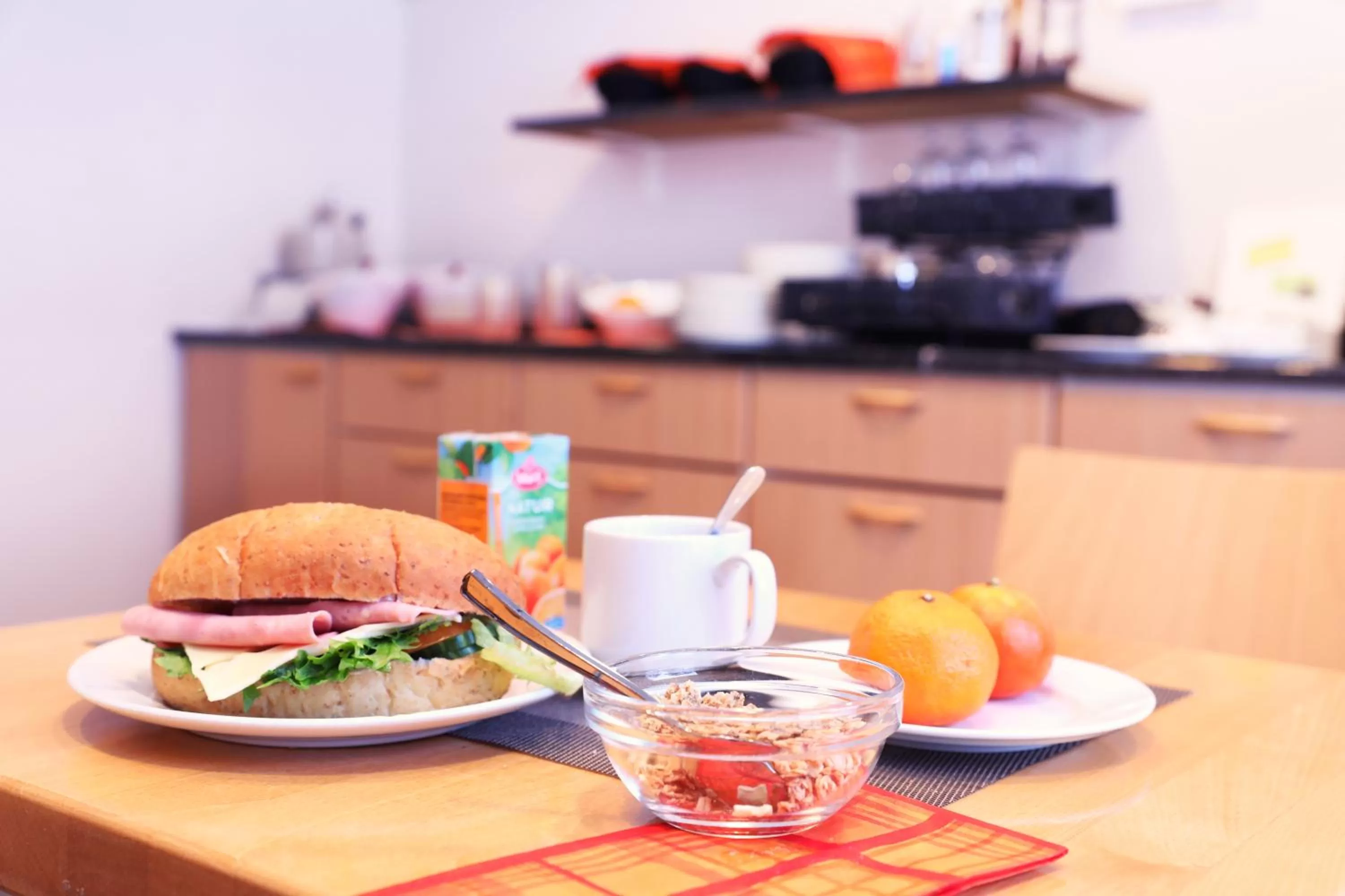 Food close-up in Finlandia Hotel Airport Oulu