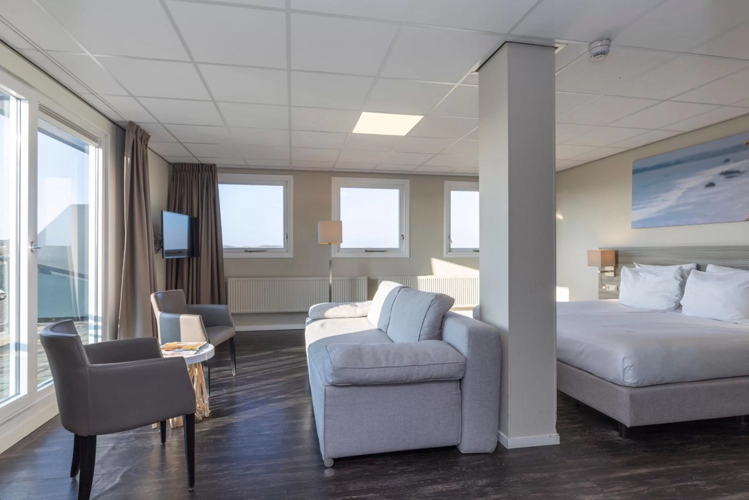 Bedroom, Bed in Fletcher Badhotel Callantsoog