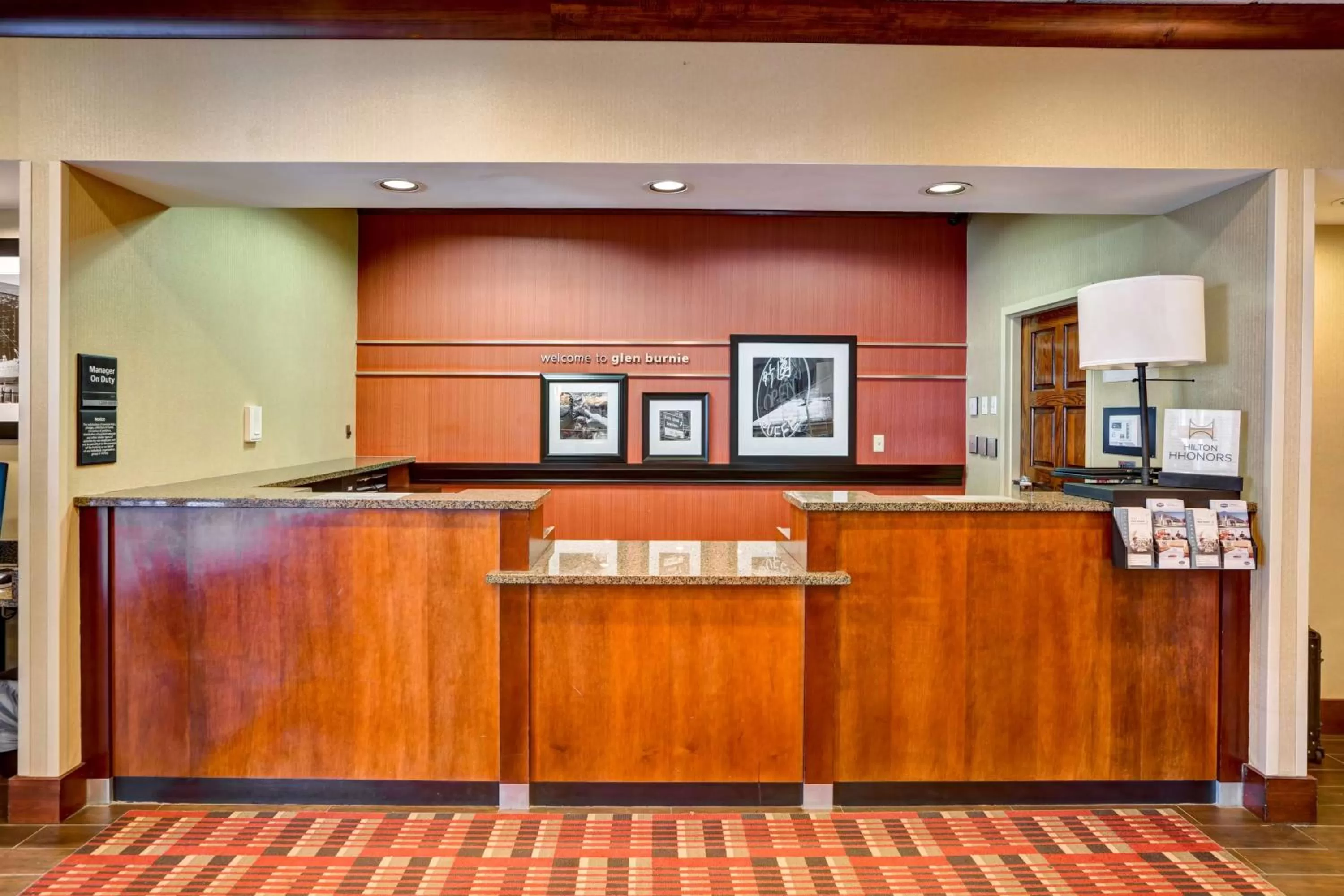 Lobby or reception in Hampton Inn Baltimore/Glen Burnie