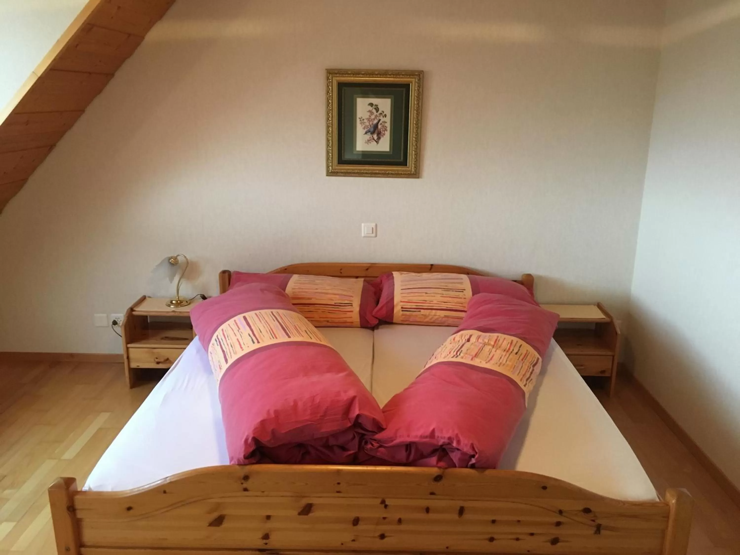 Photo of the whole room, Bed in Landgasthof Winzelnberg