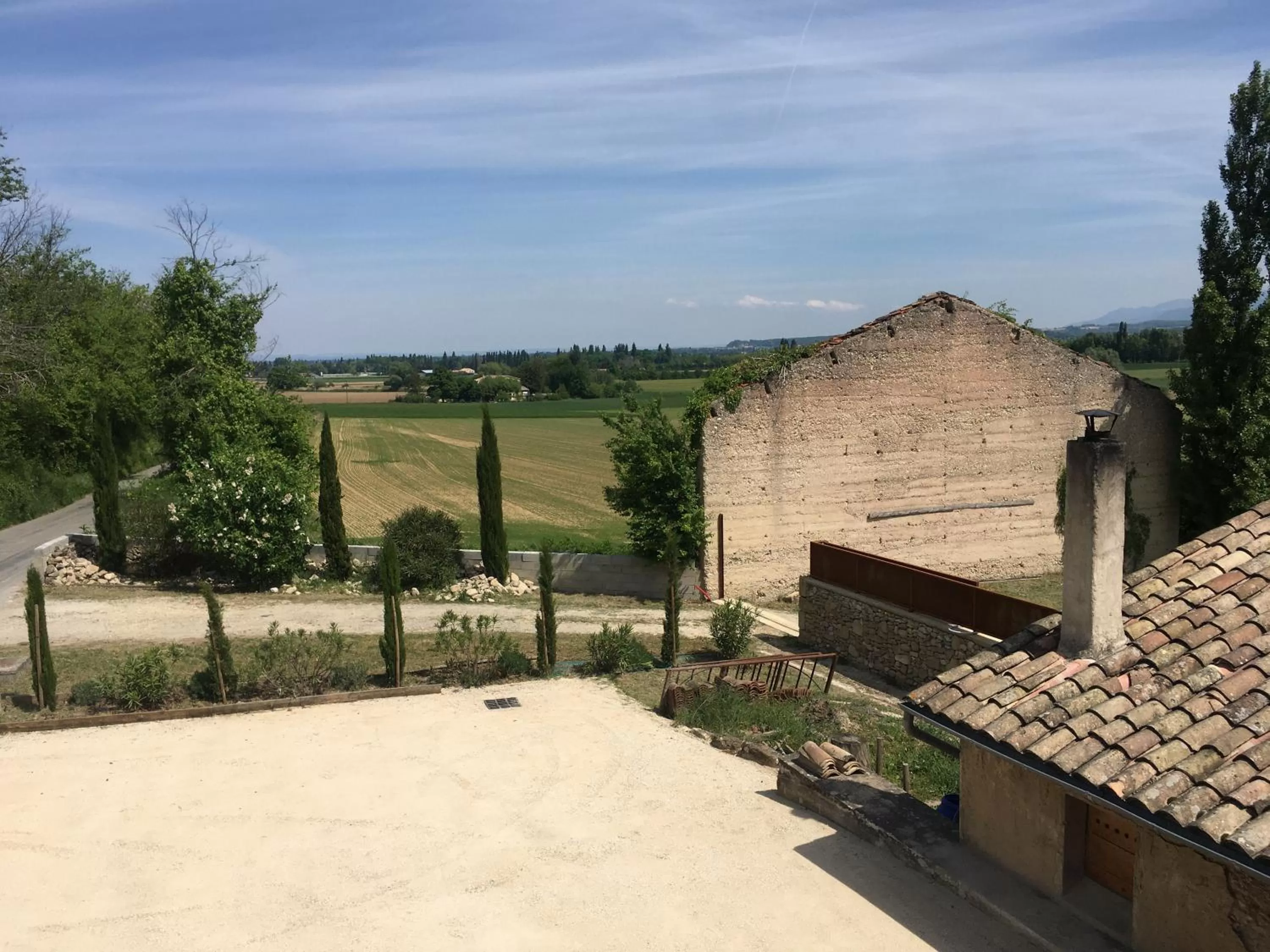 Patio in La Grande Maison