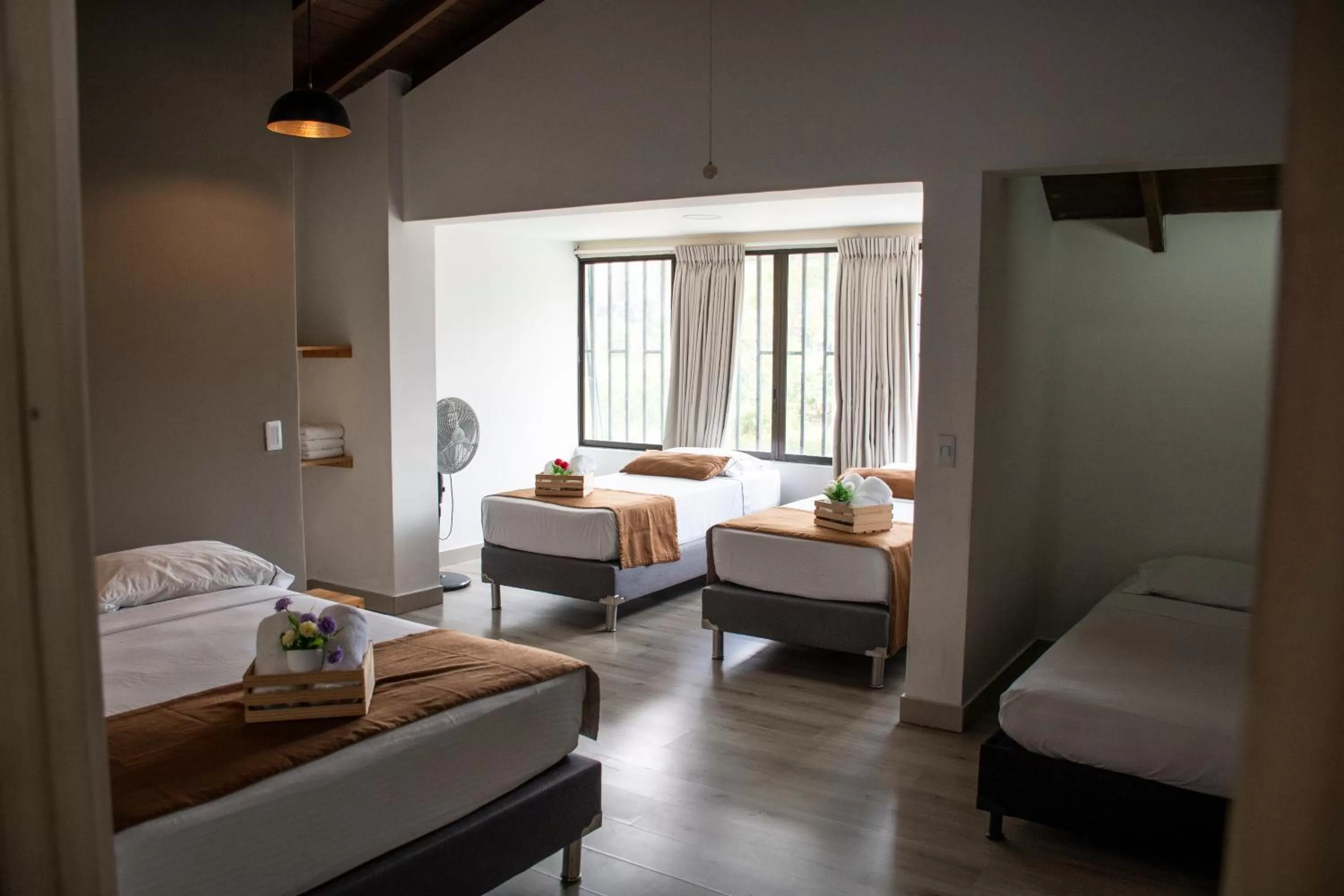 Bedroom, Bed in Hotel Boutique Plaza