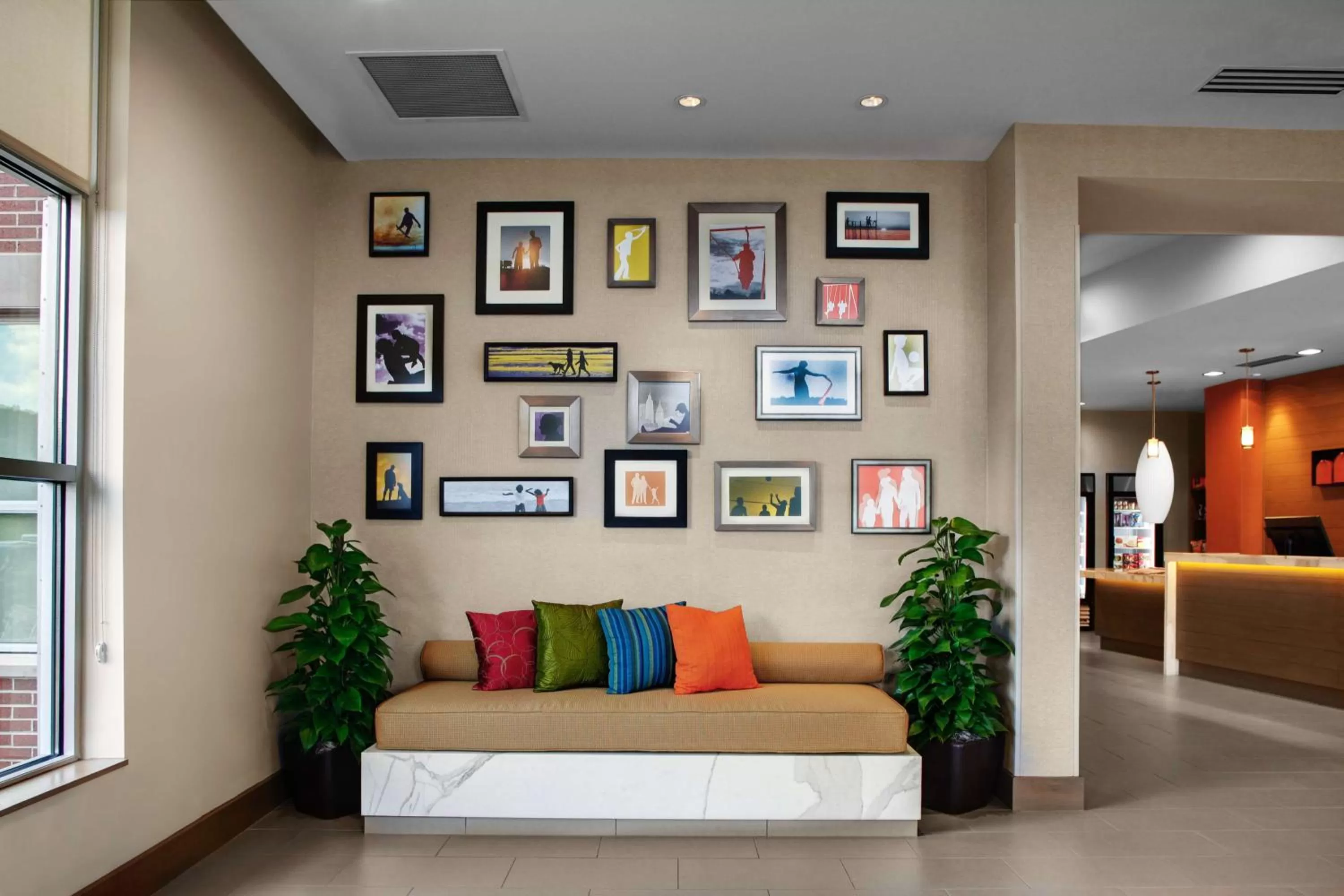 Lobby or reception in Hyatt House Atlanta Cobb Galleria