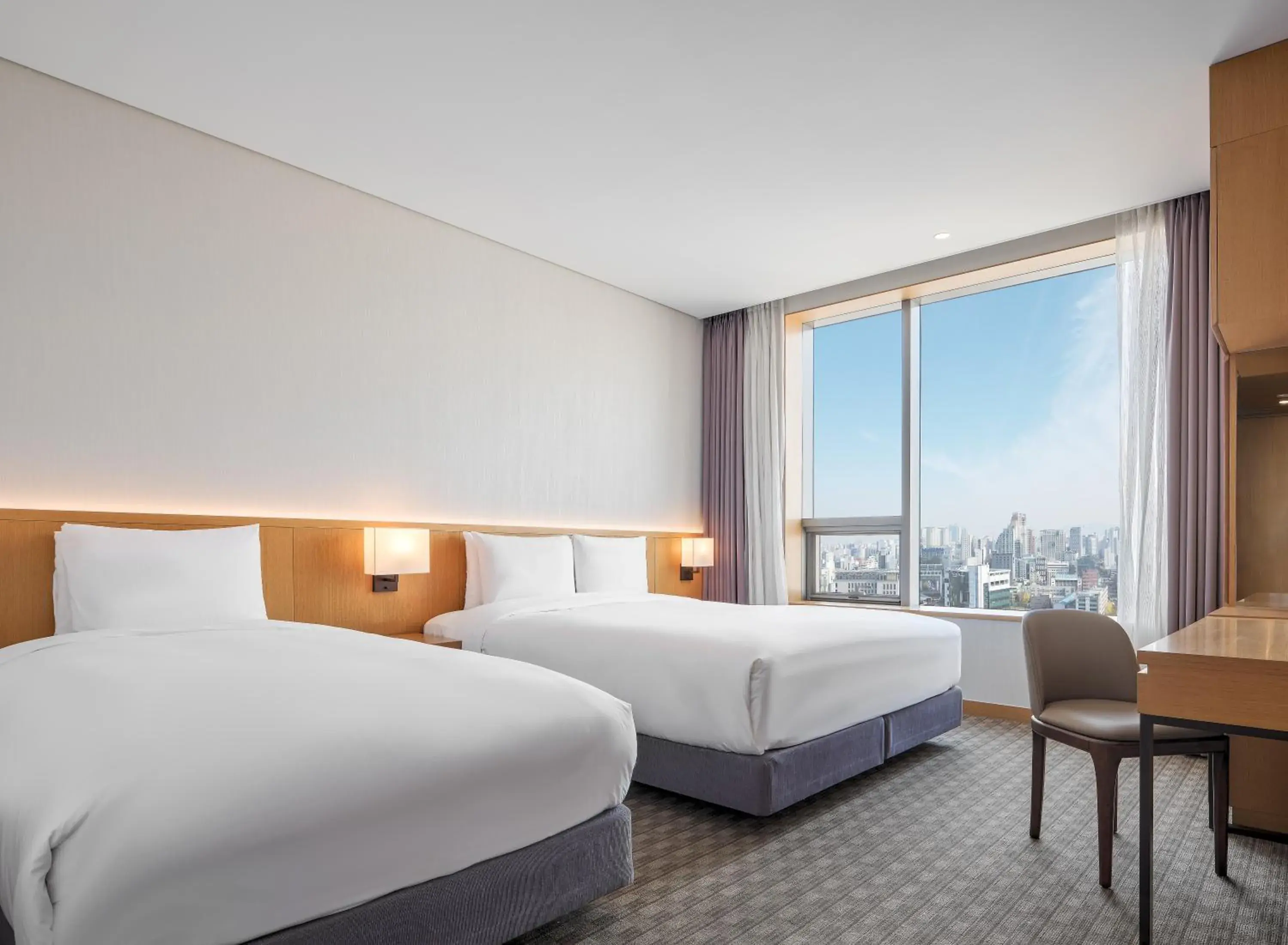 Deluxe Family Twin Room - High Floor - Parking is not available in Sotetsu Hotels The Splaisir Seoul Dongdaemun Deluxe Family Twin Room - High Floor - Parking is not available in Sotetsu Hotels The Splaisir Seoul Dongdaemun