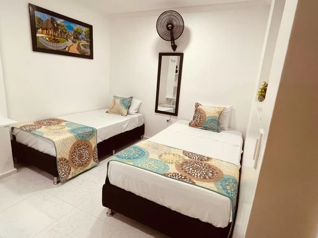 Bed in Hotel Eterna Primavera