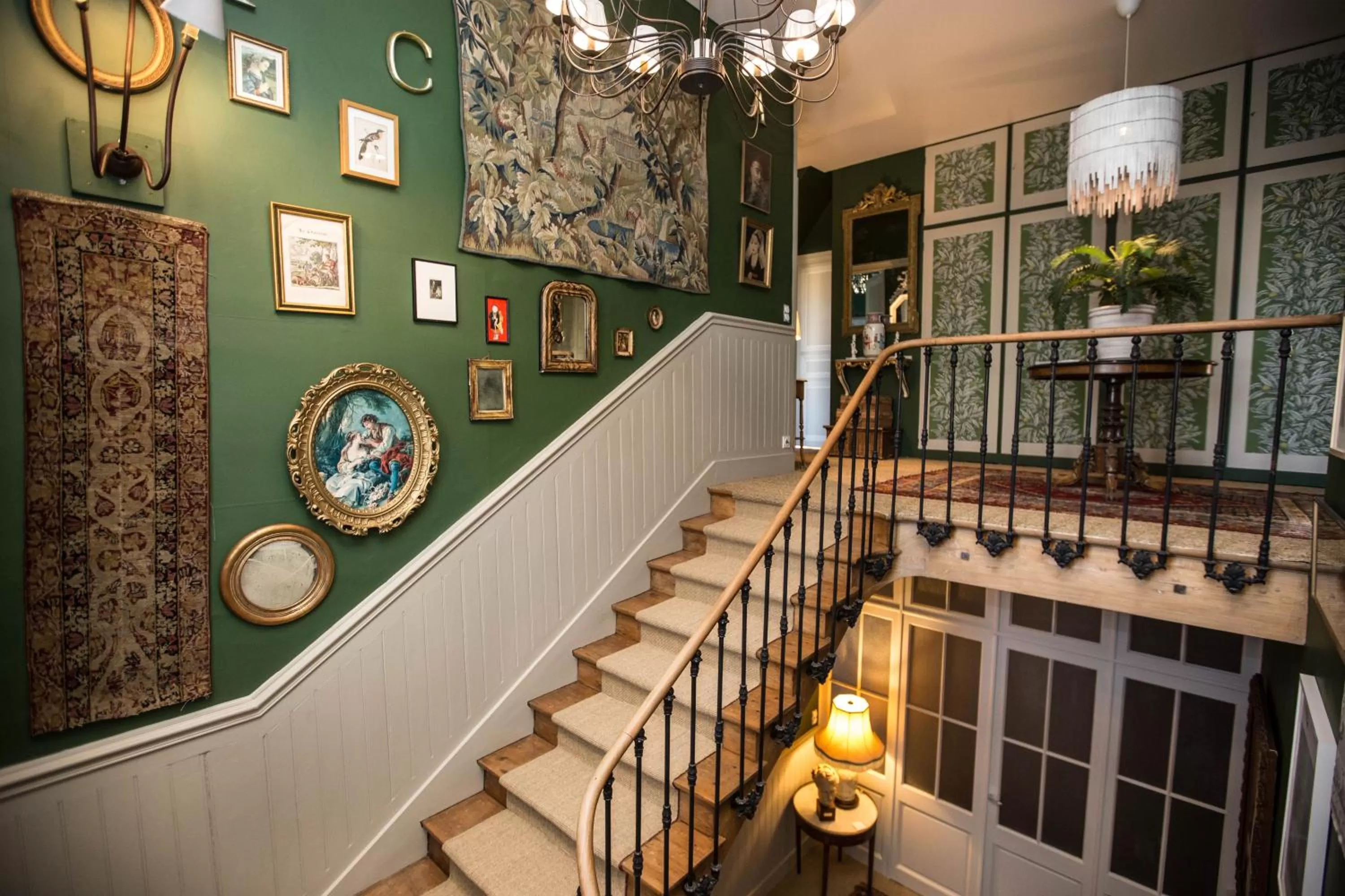 Decorative detail in Carcassonne Bed and Breakfast du Palais