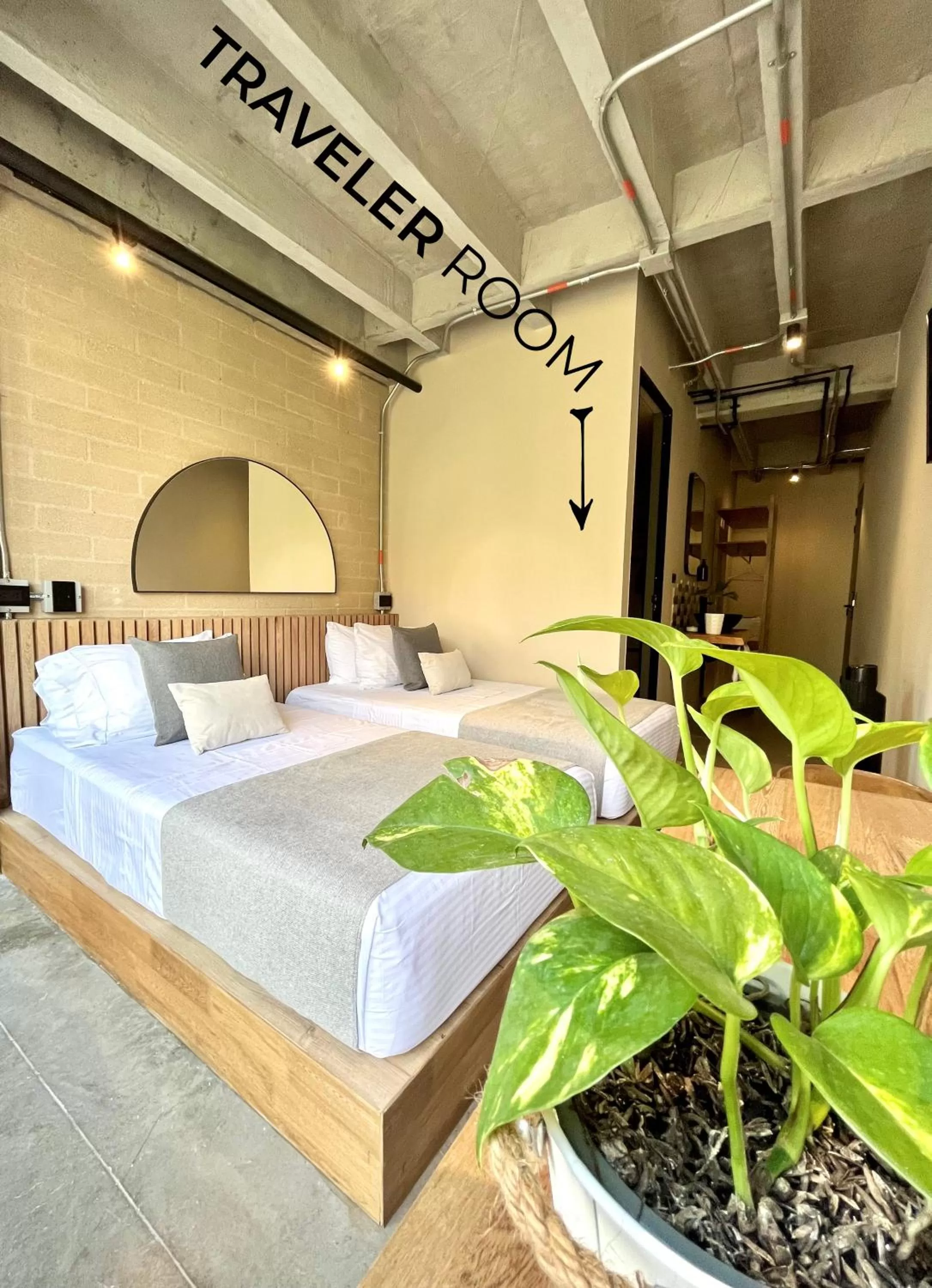 Bed in Beminimal Hotel