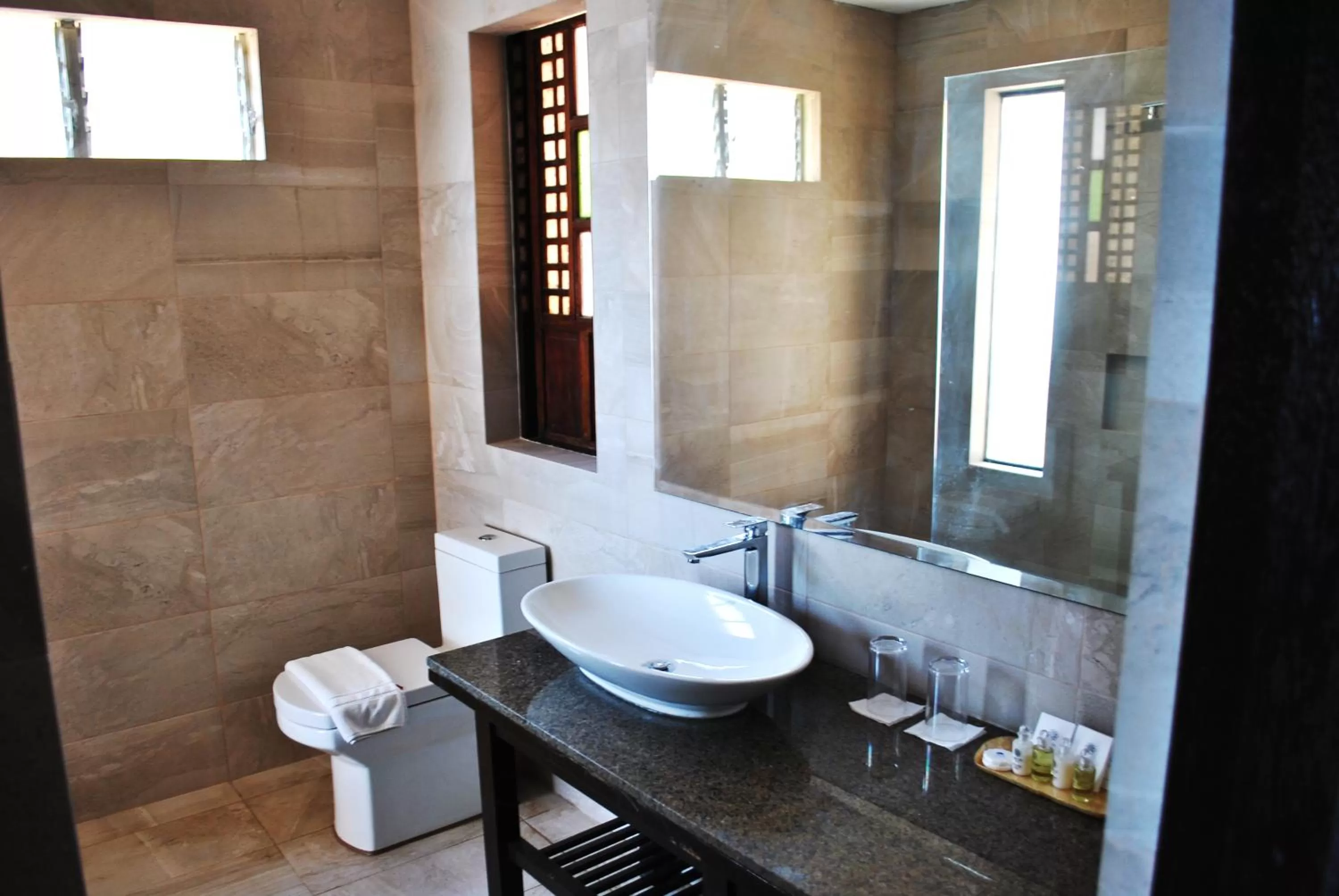 Bathroom in Altamare Dive and Leisure Resort Anilao