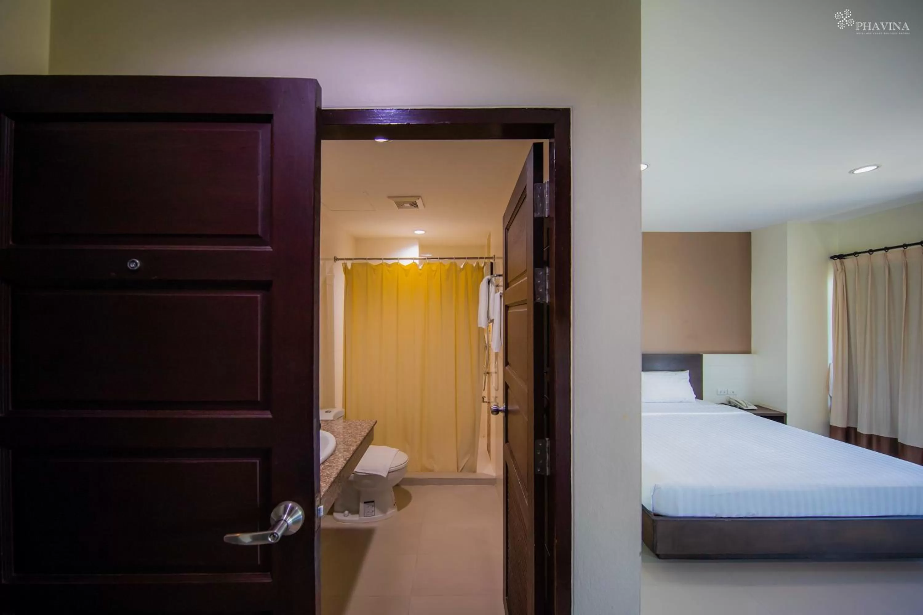 Bed in Phavina Hotel Rayong SHA Extra Plus