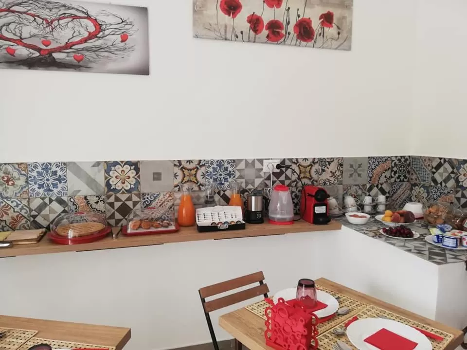 Breakfast in B&B Cuore Barocco