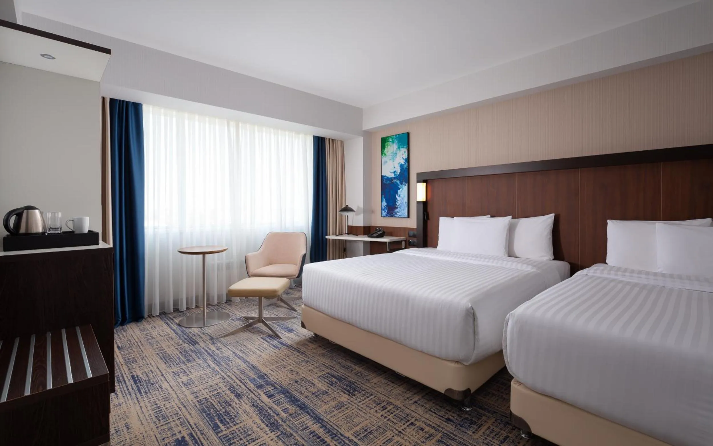 Bed in Courtyard by Marriott Tashkent