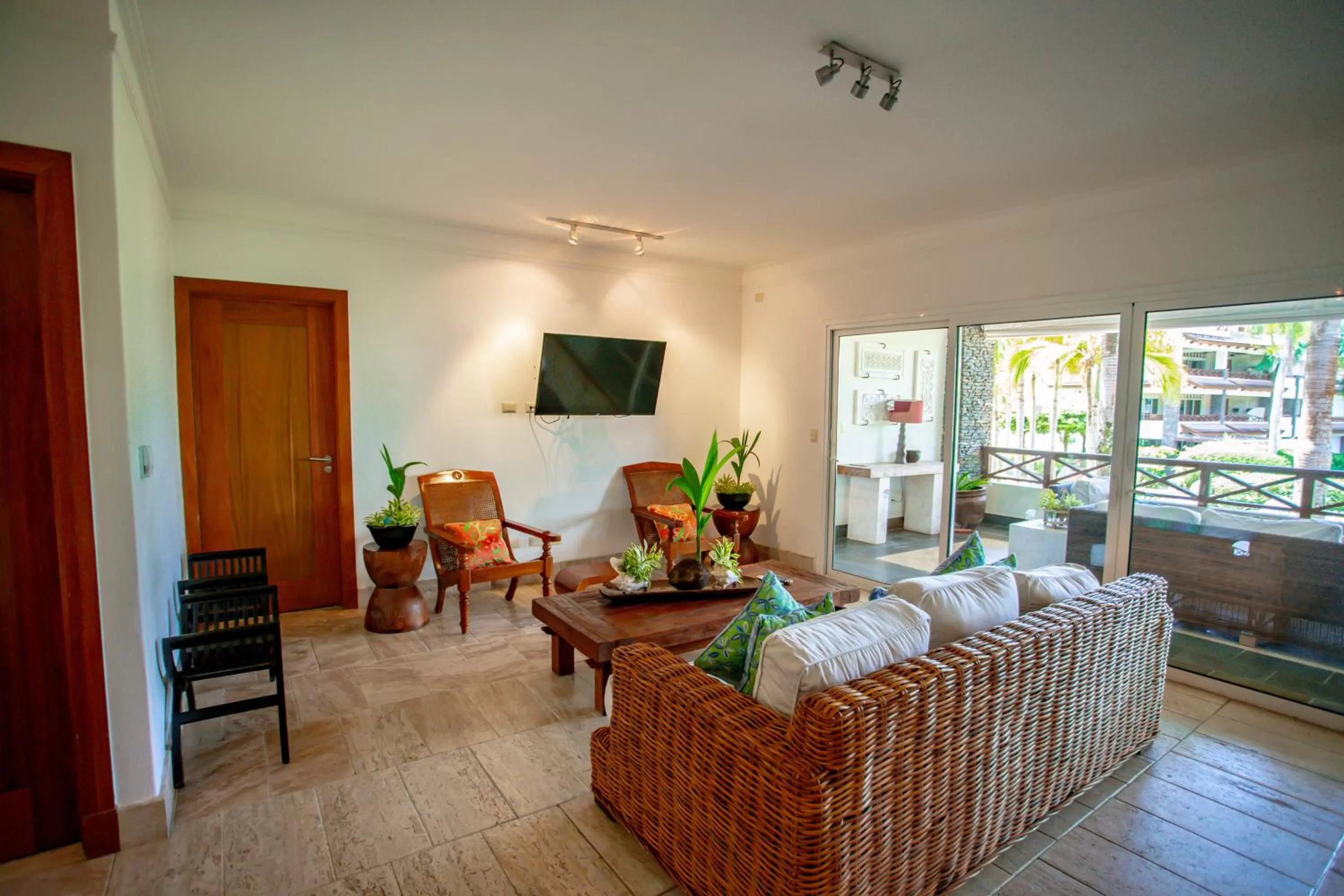 Living room in Xeliter Balcones del Atlantico - Las Terrenas