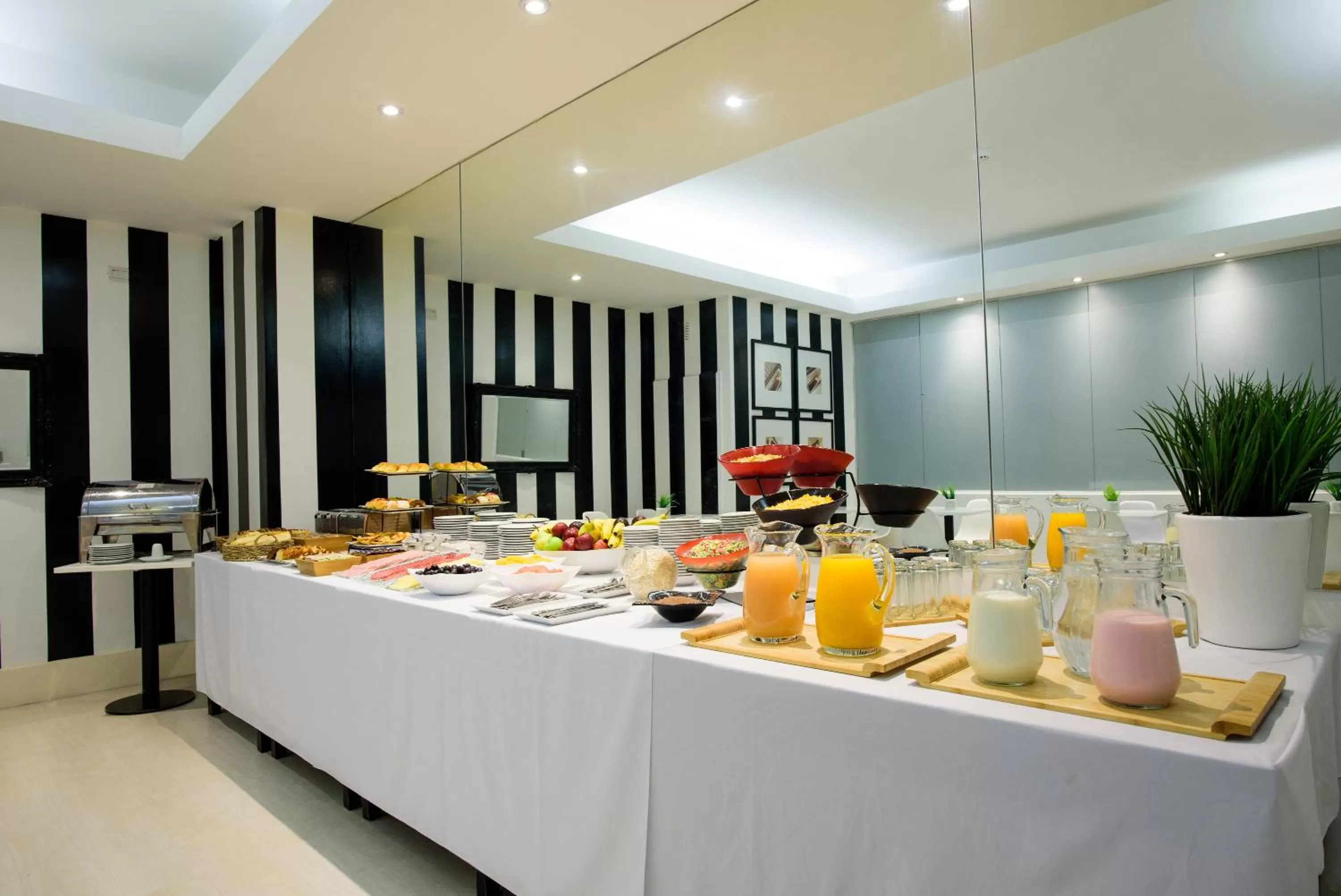 Continental breakfast in Believe Madero Hotel