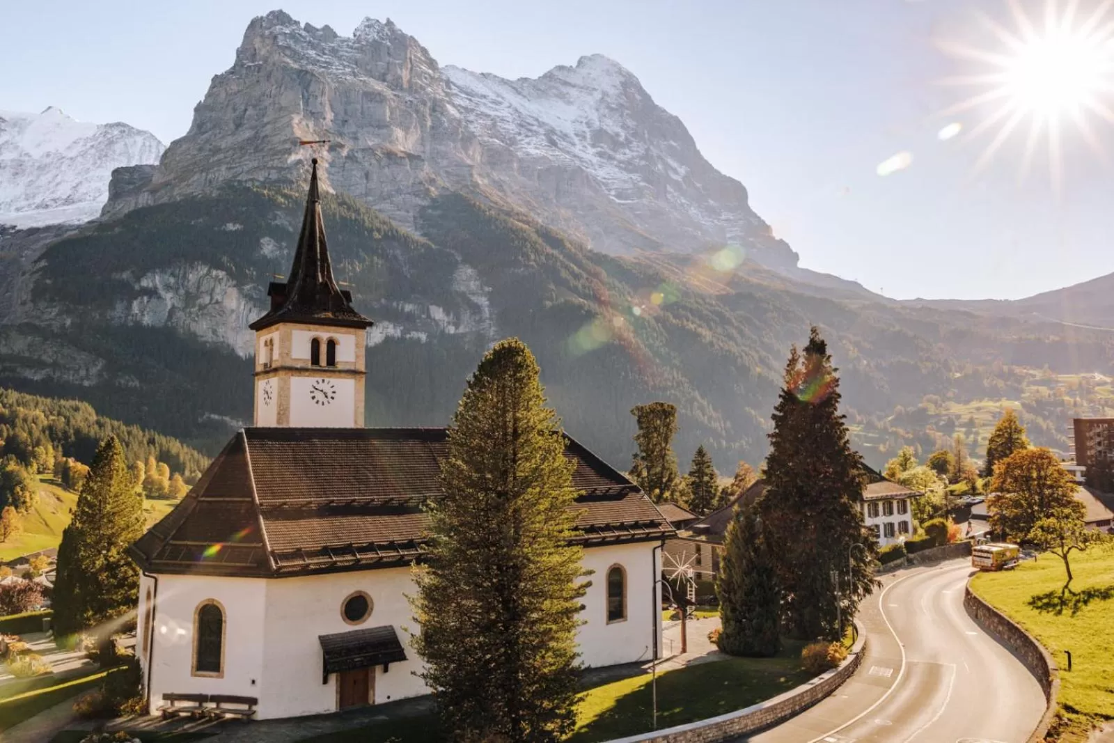 View (from property/room) in Hotel Fiescherblick