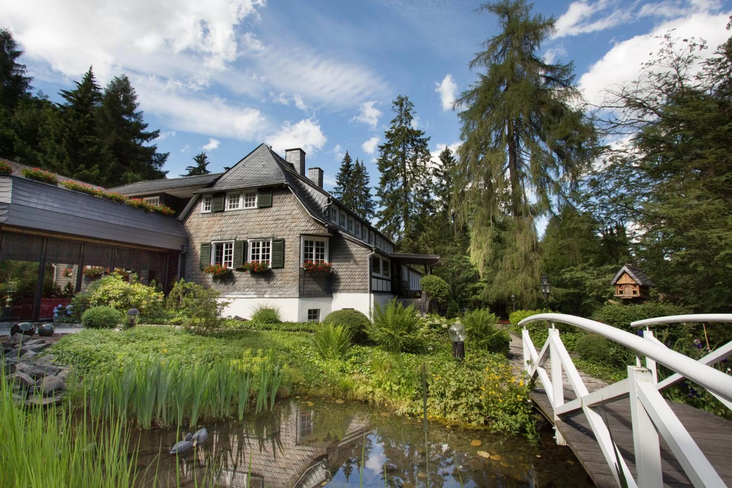 Property building in Romantik Hotel Stryckhaus