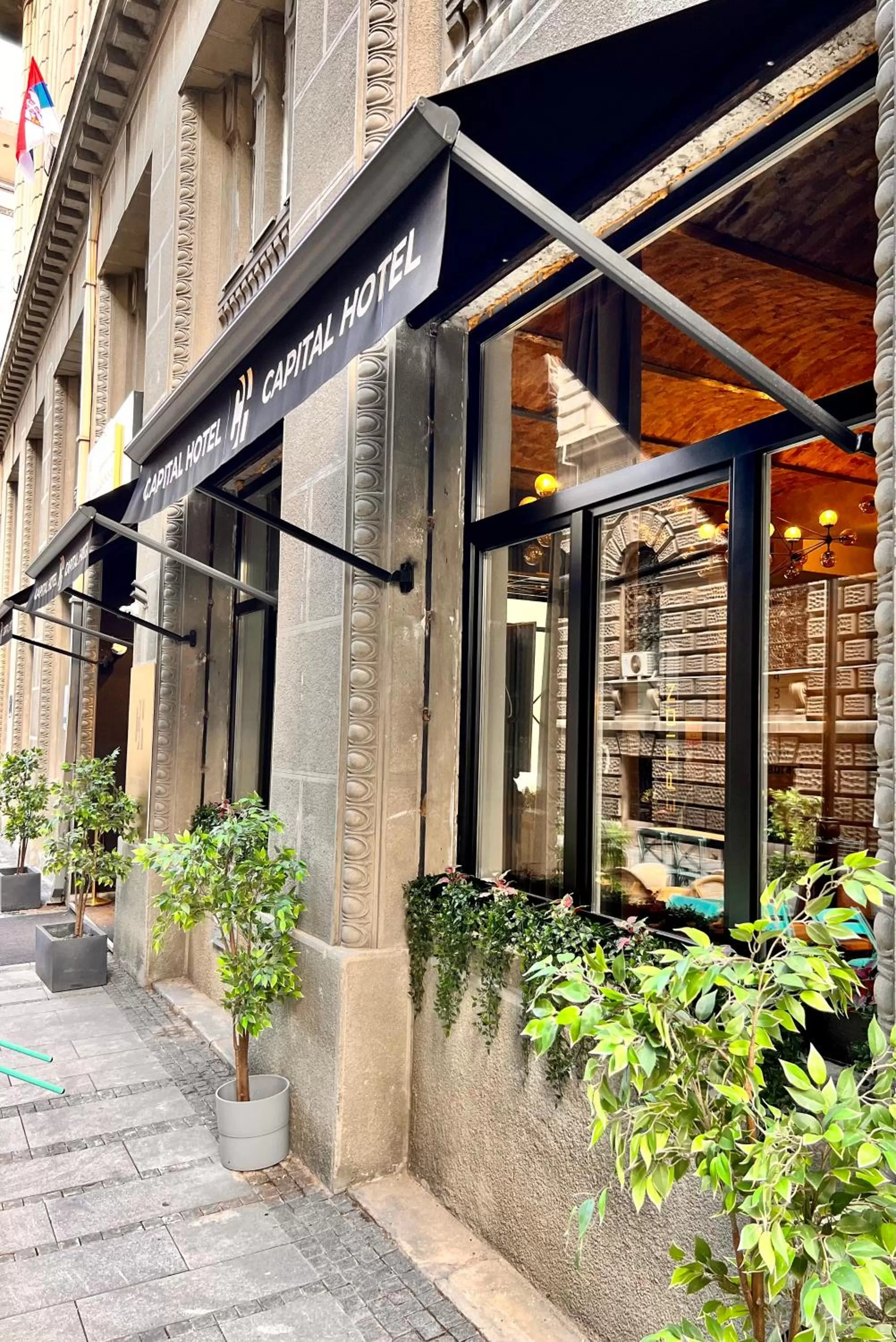 Property building in Capital Hotel Garni