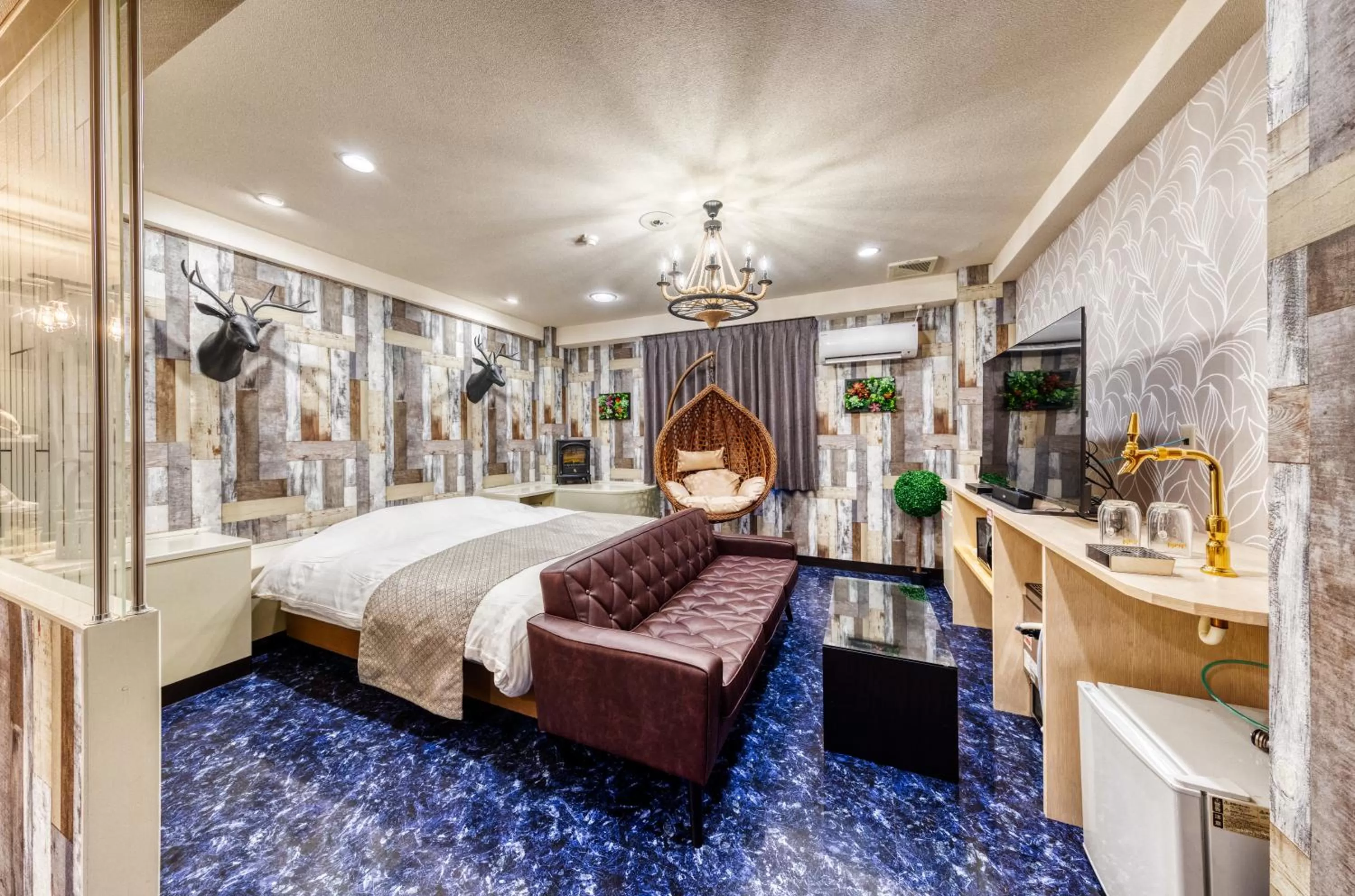 Bed in Hotel Lotus Morioka -Adult Only