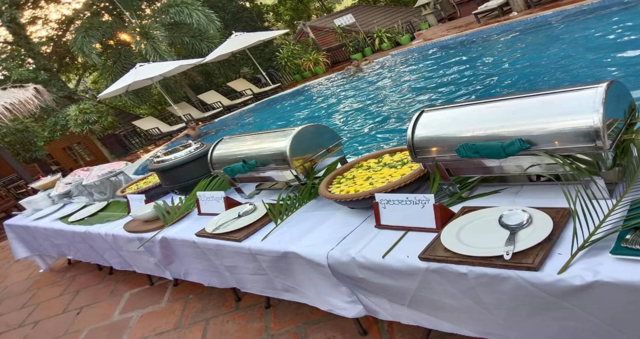 Food in Kirirom Hillside Resort