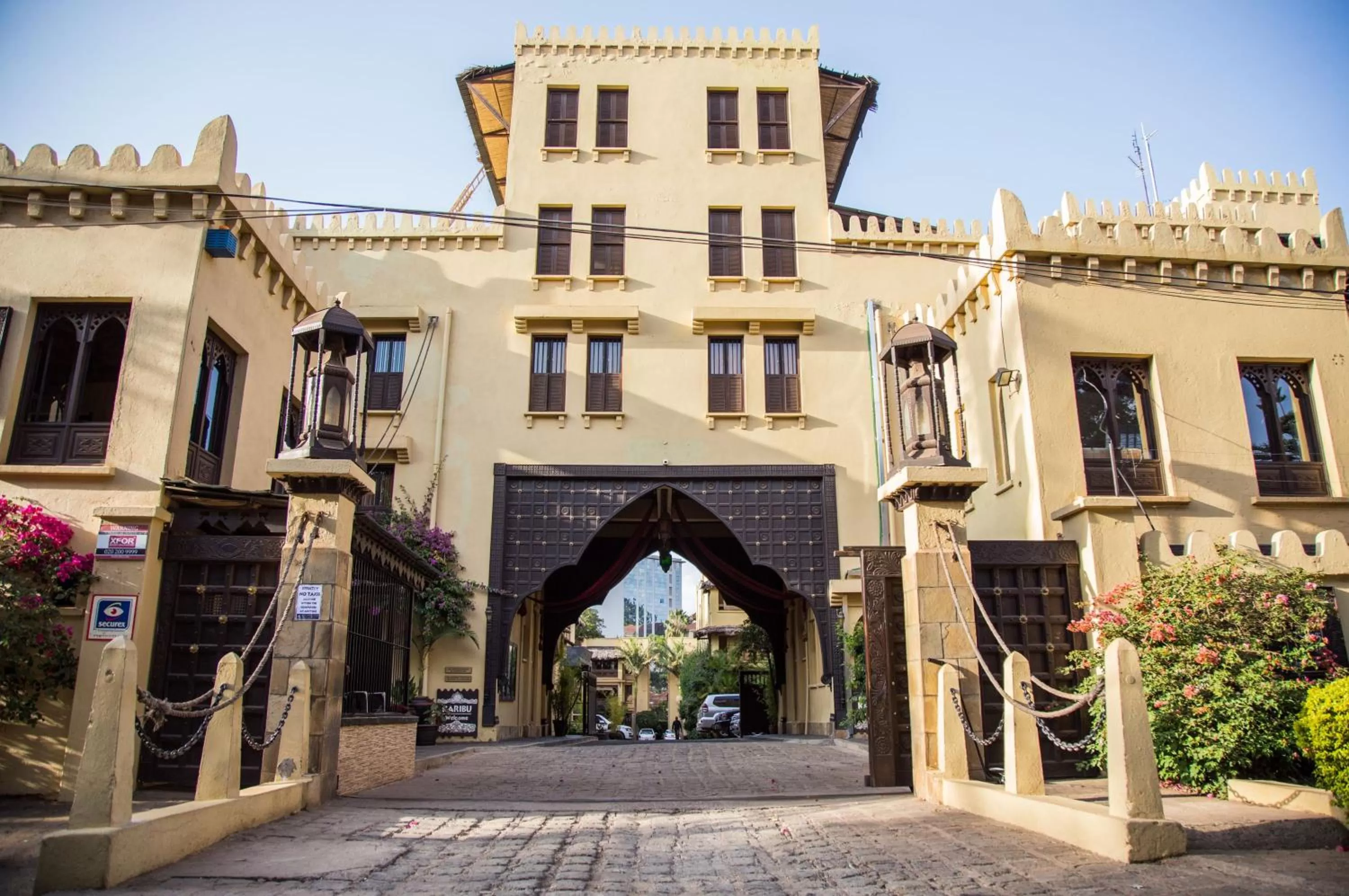 Property building in The King Post