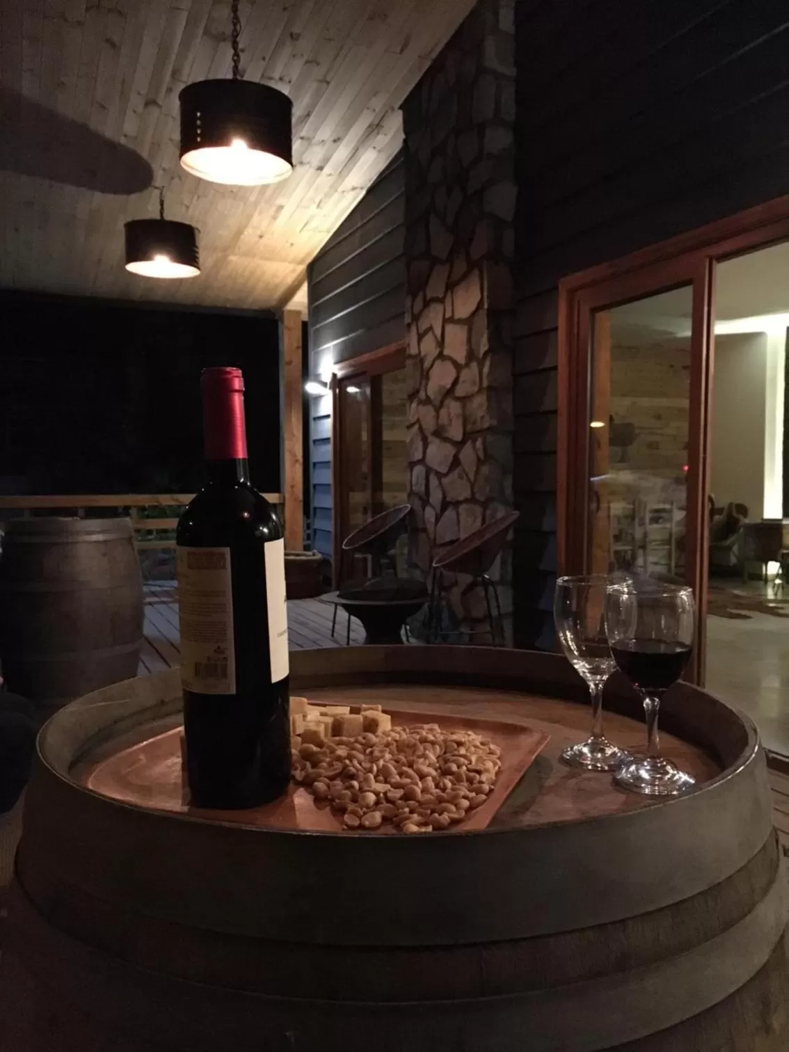 Balcony/Terrace, Bathroom in Hotel 381 Panguipulli