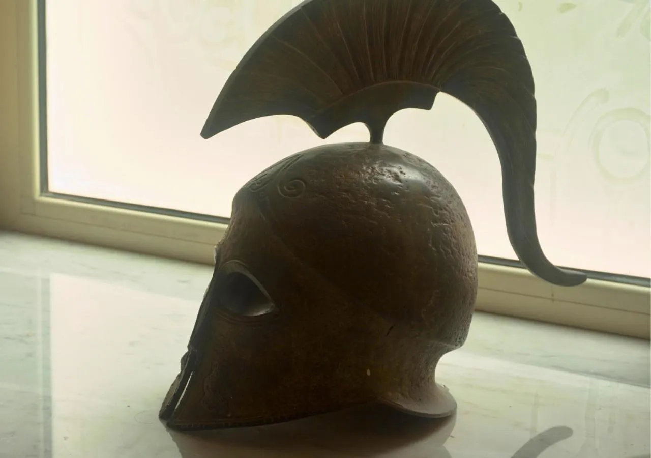 Decorative detail in Halex room&food