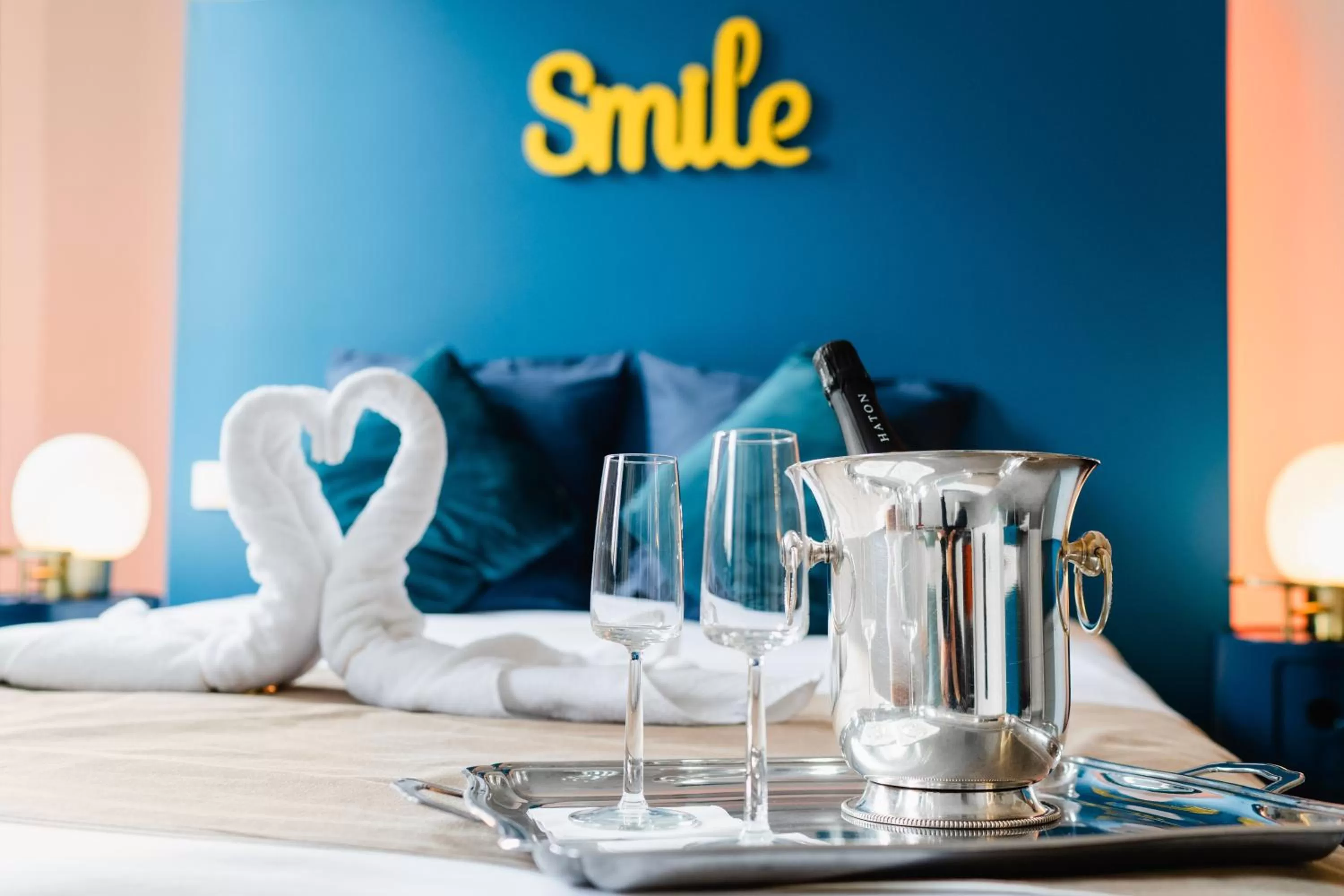 Decorative detail, Bed in La Maison Gustave