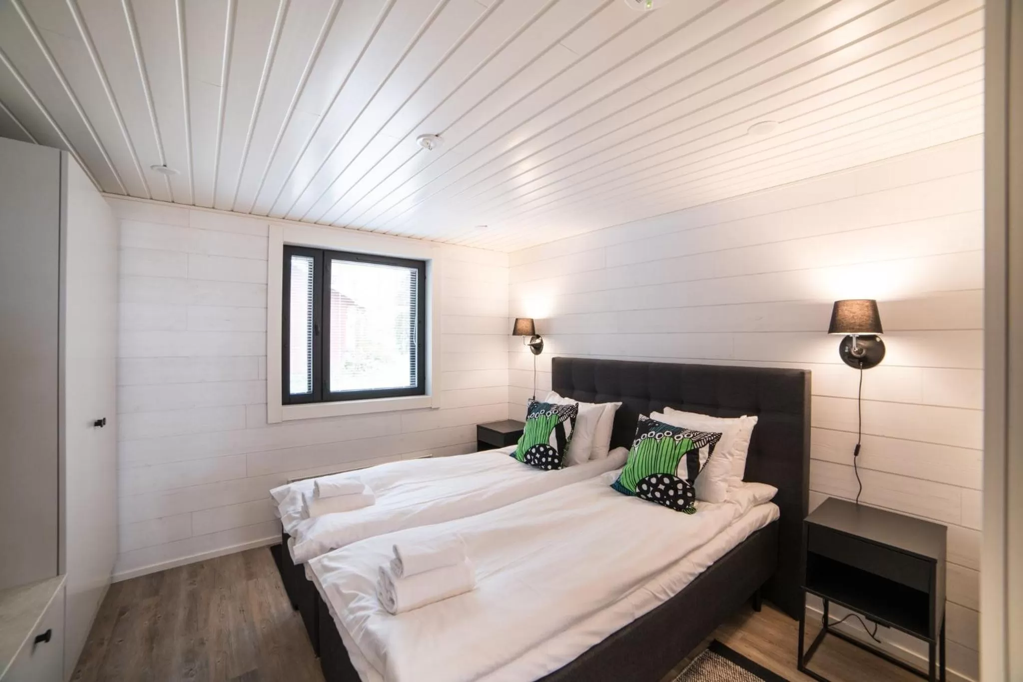 Bed in Sahanlahti Resort