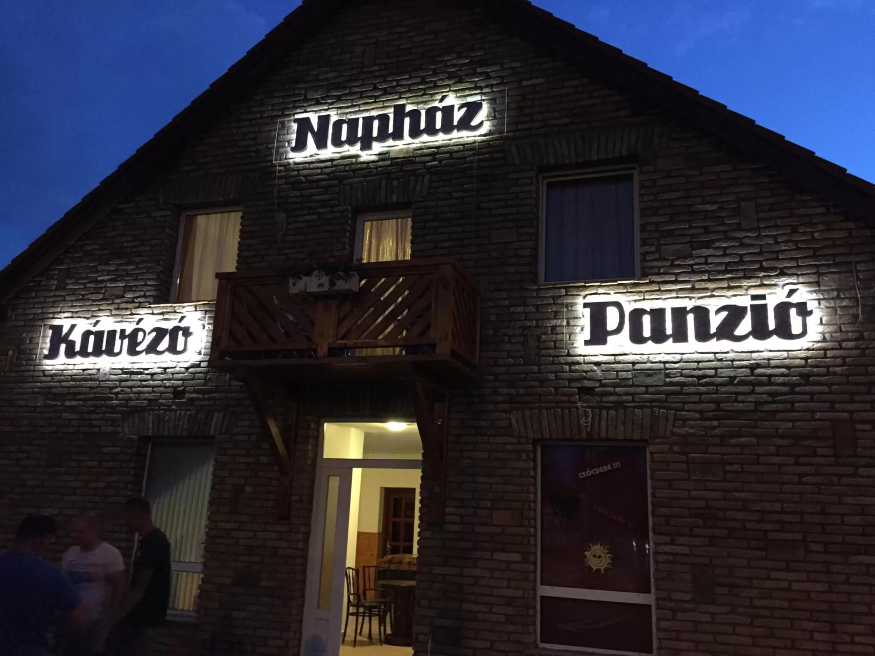 Property Building in Napház Panzió