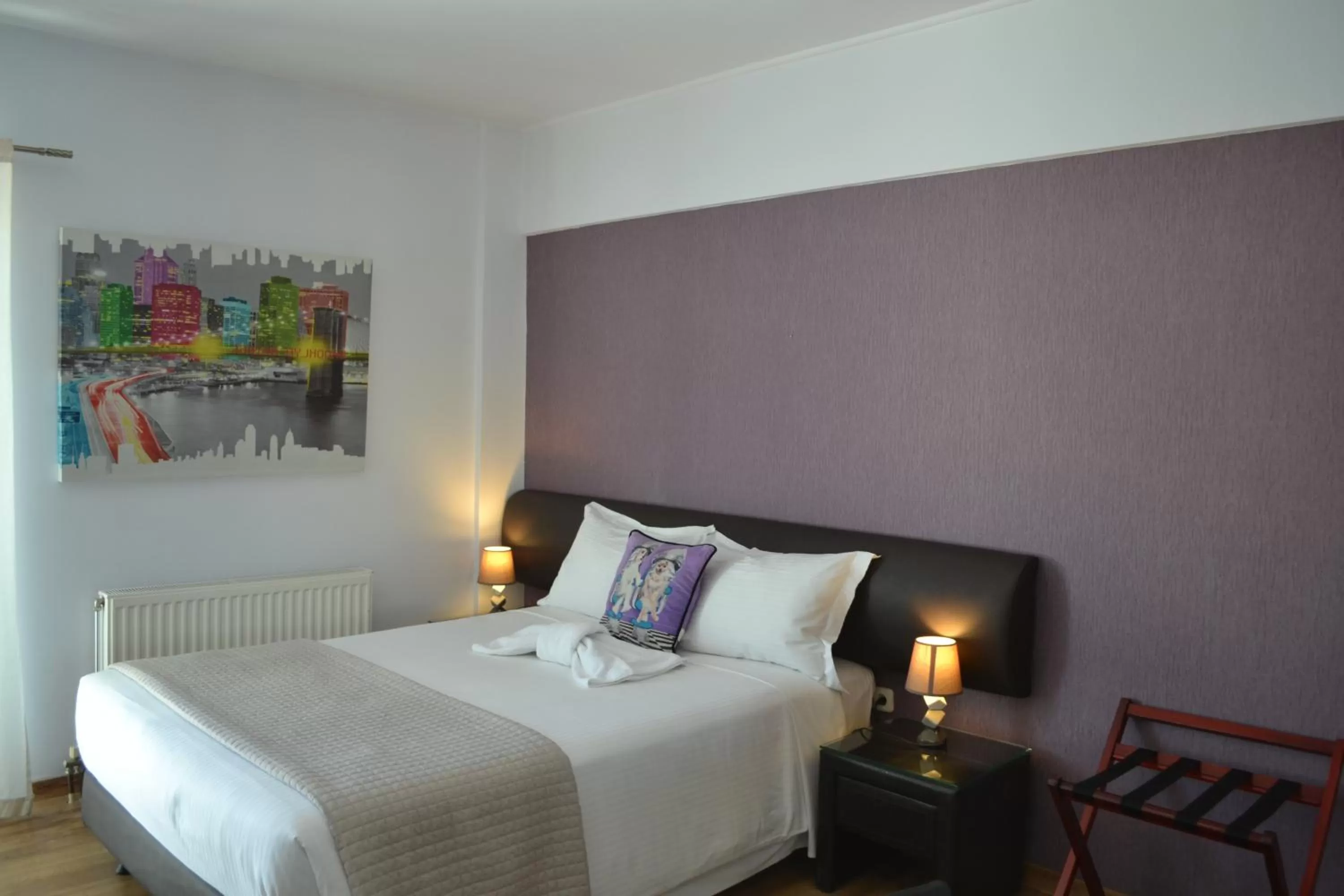 Bed in Rivitel Marousi Apartments