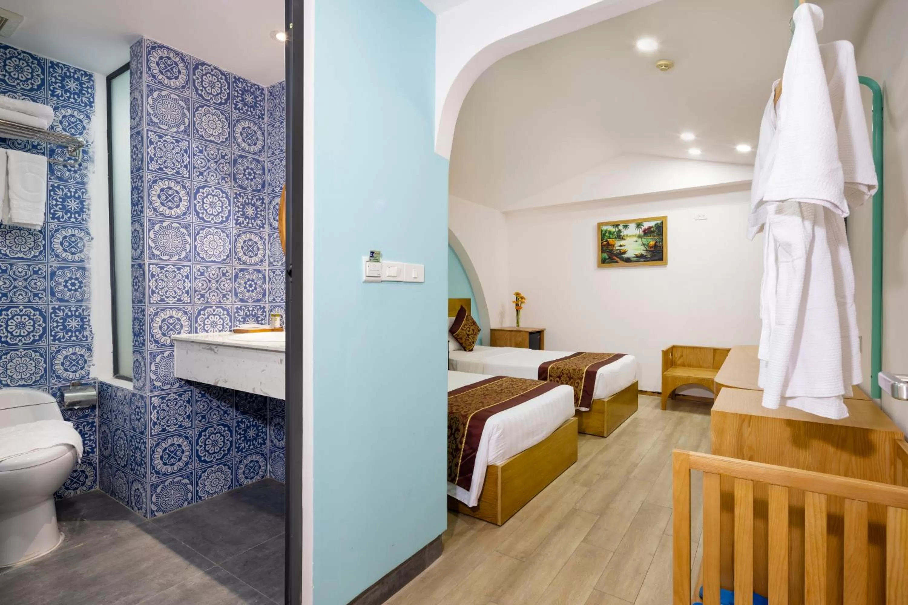 Bedroom, Bed in Prime New Hotel