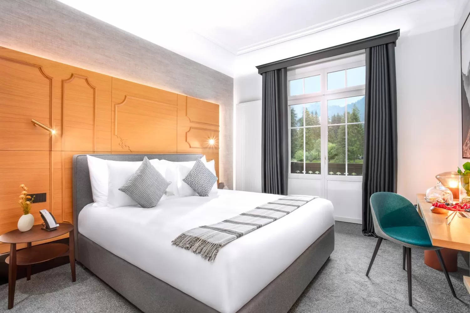 Bed in Villars Palace