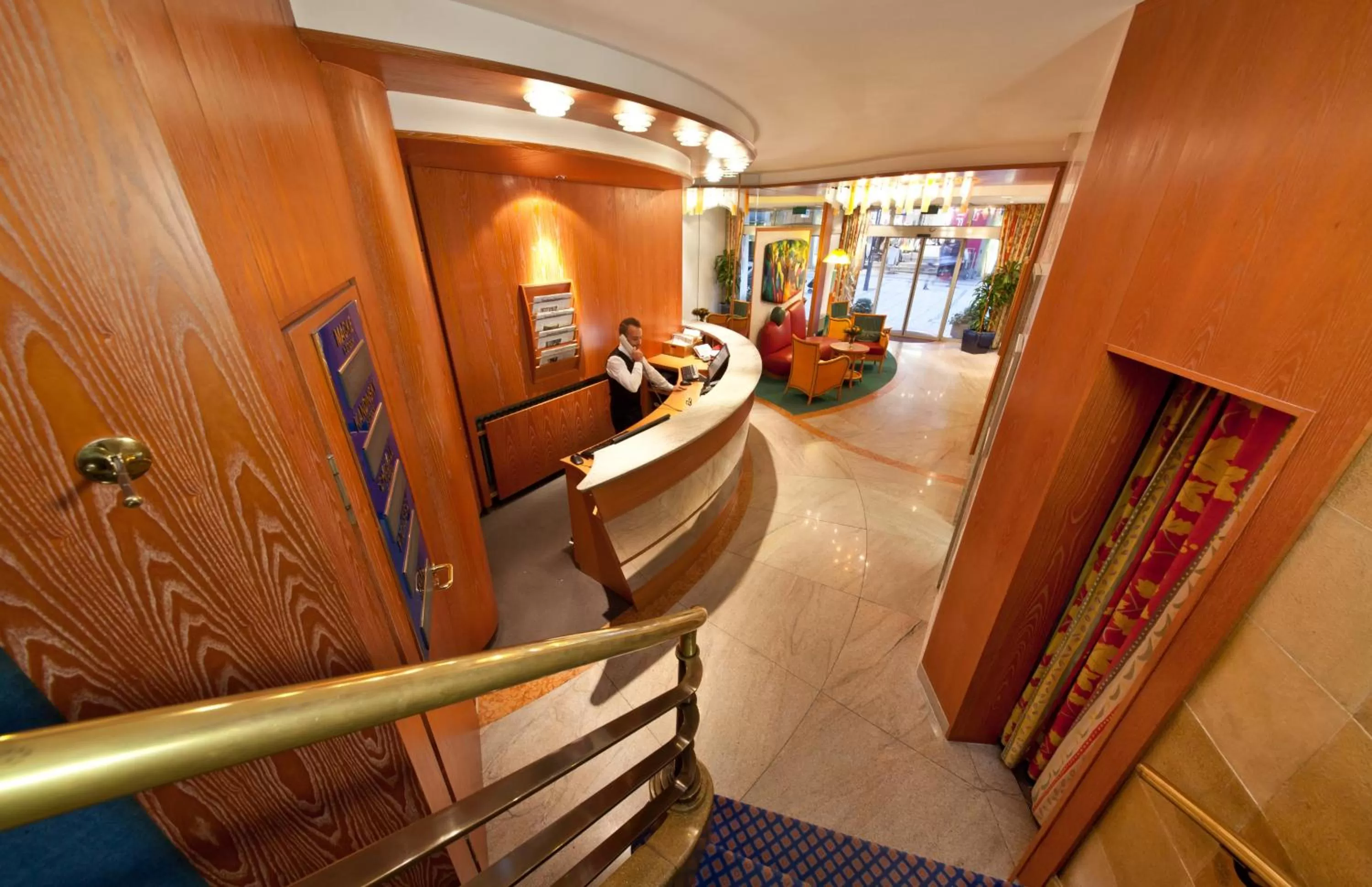 Lobby or reception in Hotel Boulevard