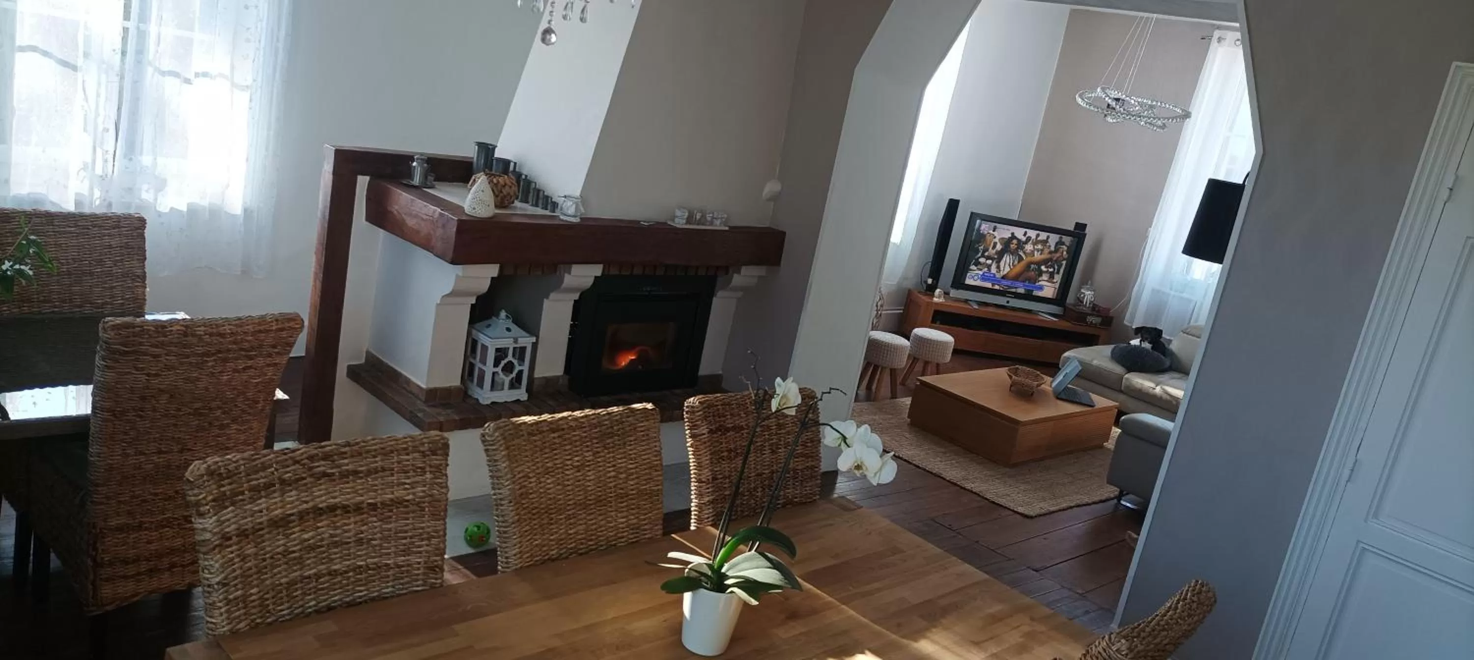 Seating area in Montplaisir