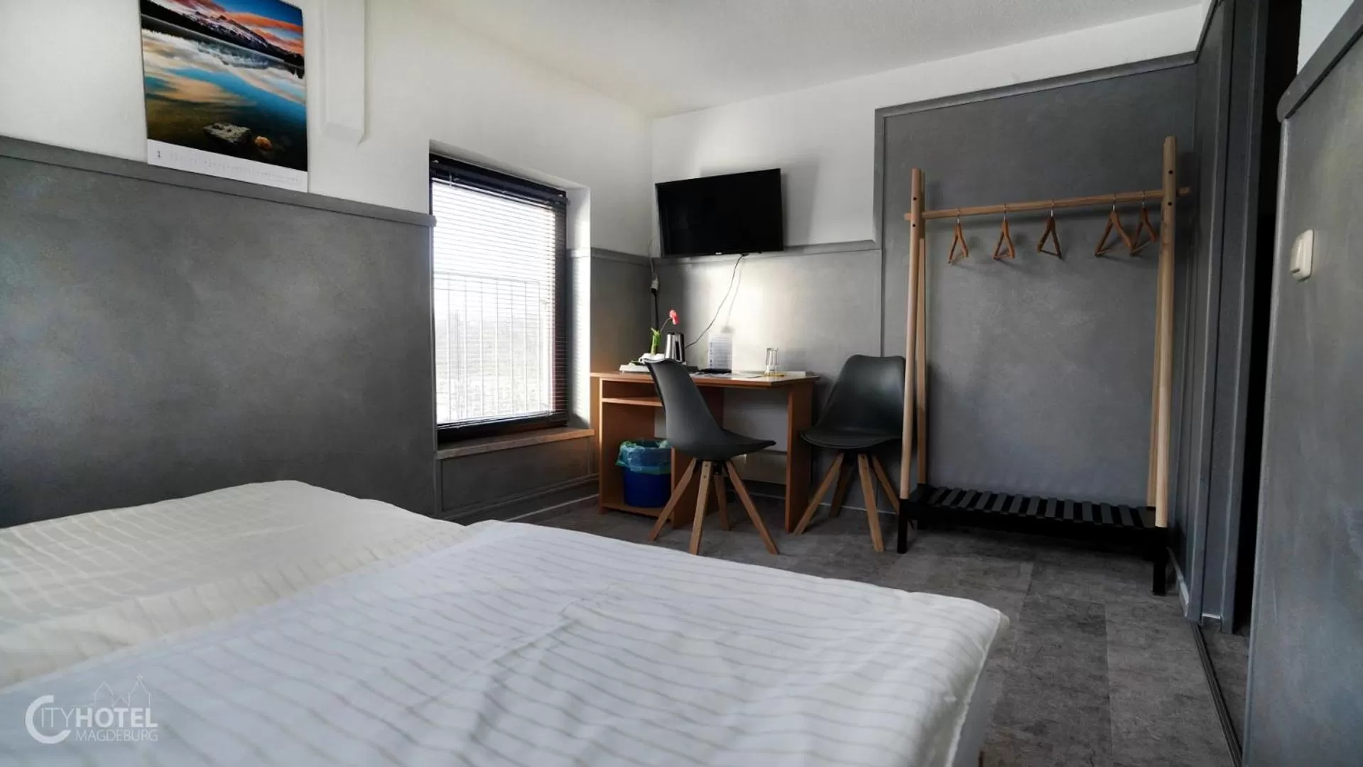 Bed in Cityhotel Magdeburg