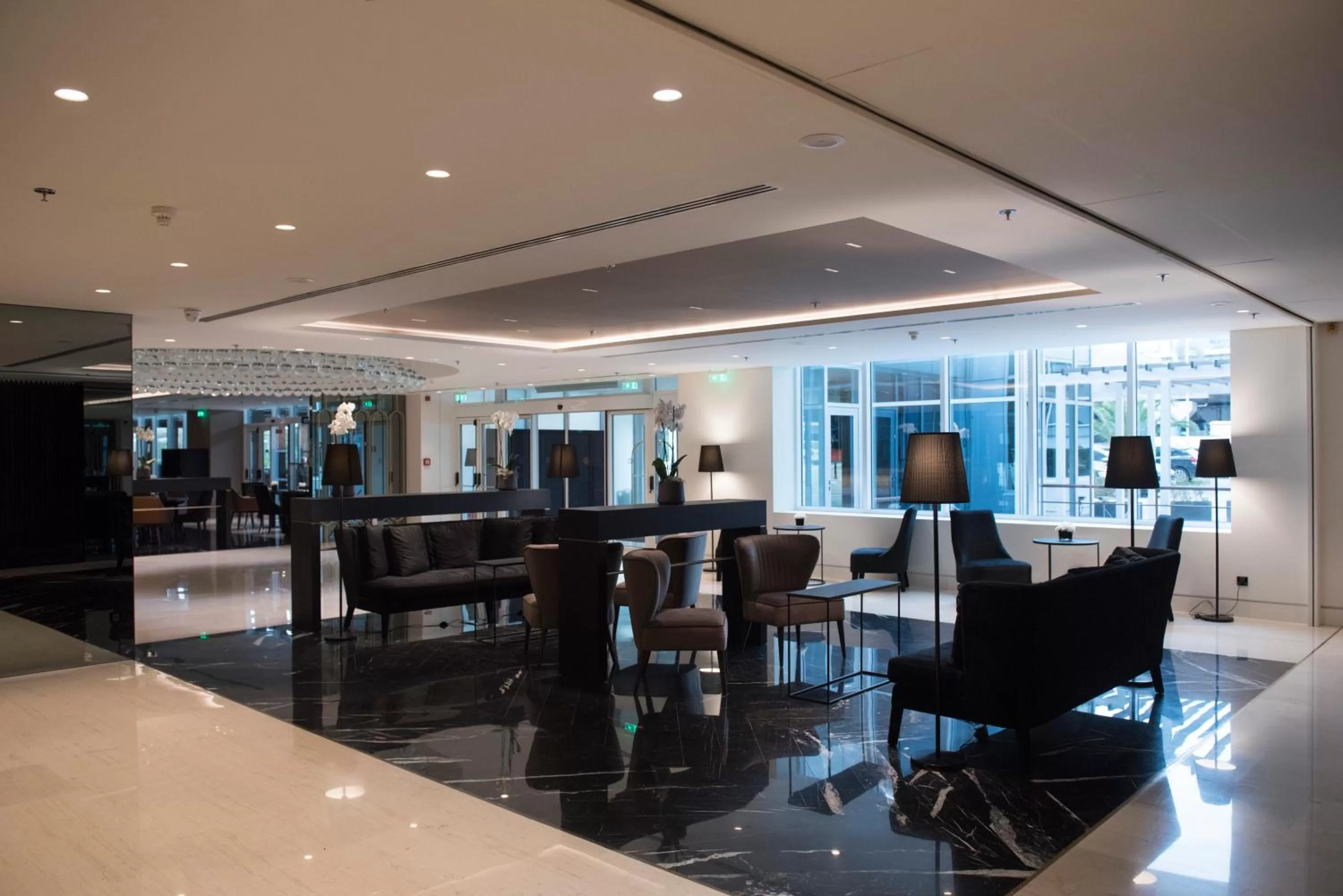 Lobby or reception in Sofitel Athens Airport