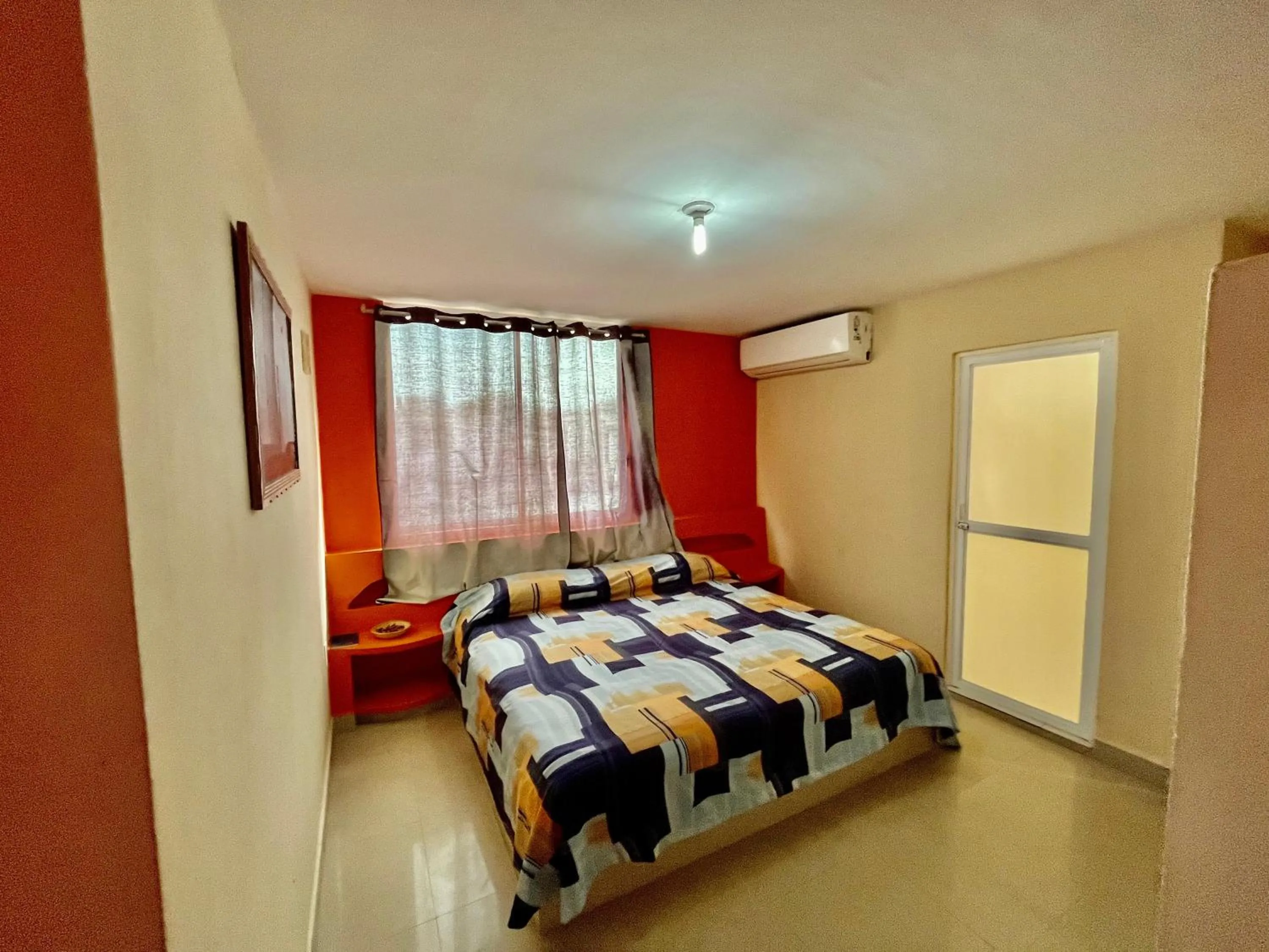 Bedroom in OYO Hotel Puerto Real Coatzacoalcos