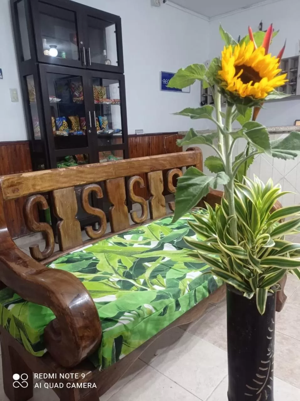 Lobby or reception in Hotel Plaza Calarcá