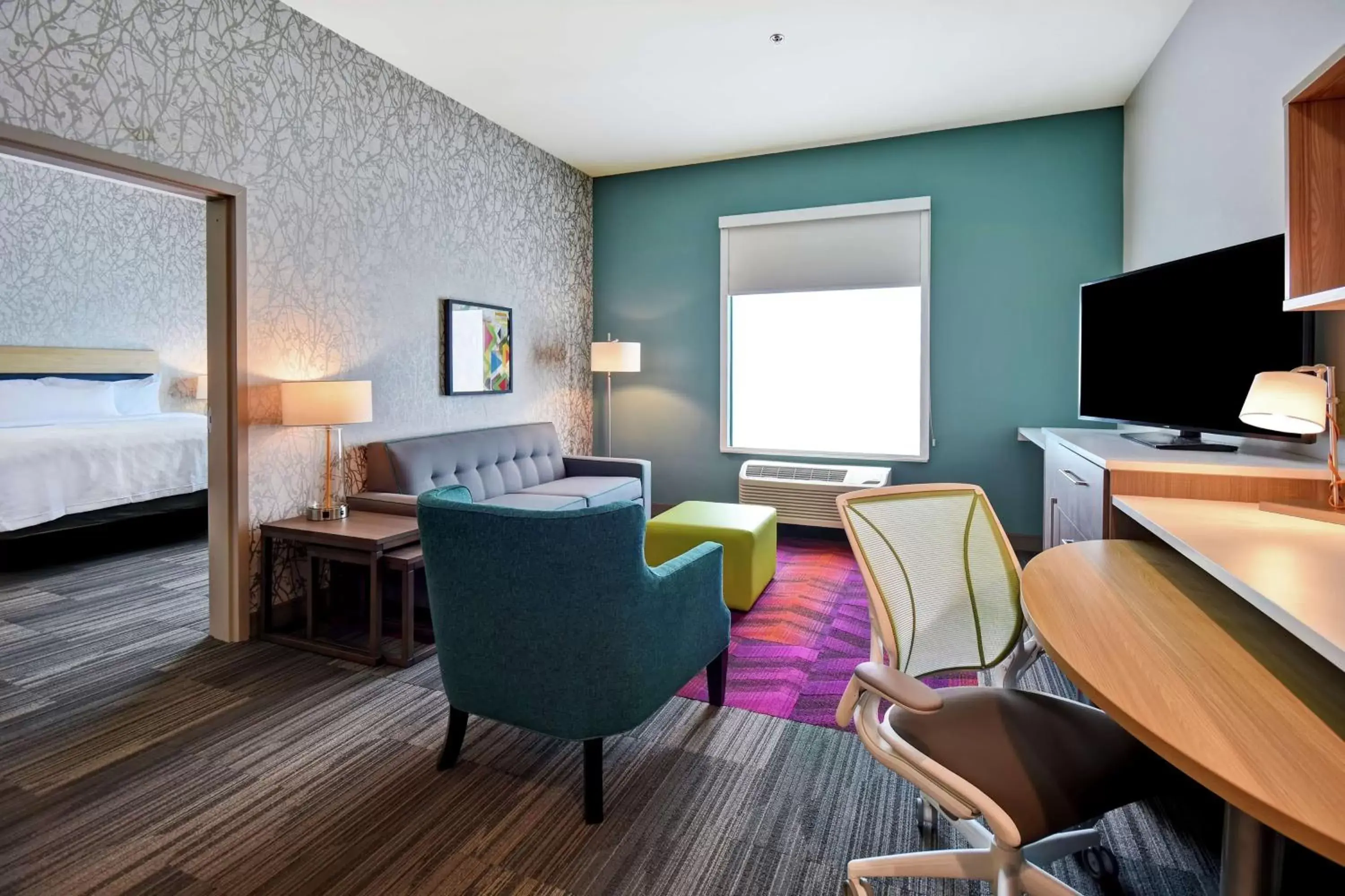 King Suite with Bath Tub - Mobility Access/Non-Smoking in Home2 Suites By Hilton Birmingham/Fultondale, Al King Suite with Bath Tub - Mobility Access/Non-Smoking in Home2 Suites By Hilton Birmingham/Fultondale, Al