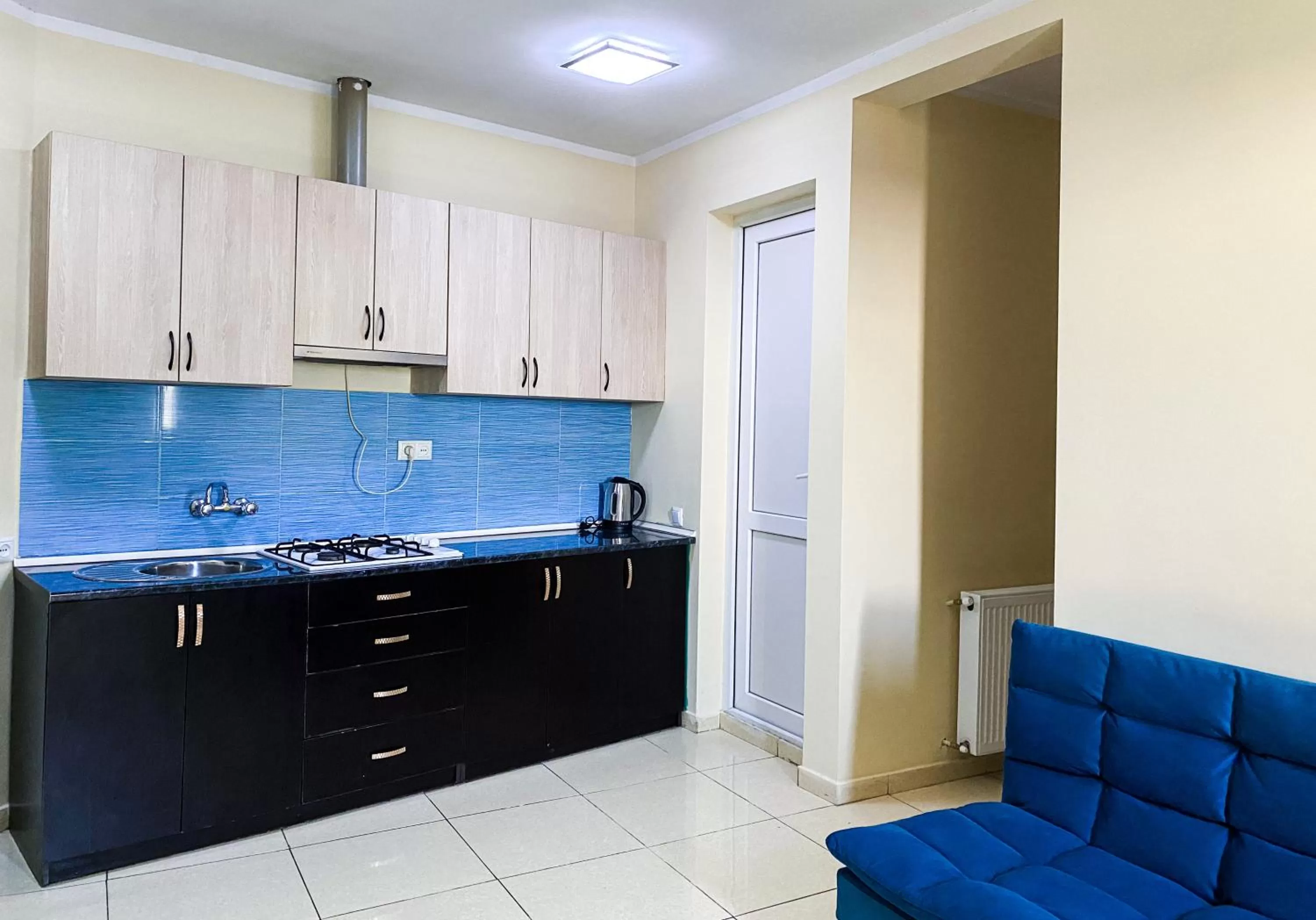 Kitchen or kitchenette in Hotel Salosi