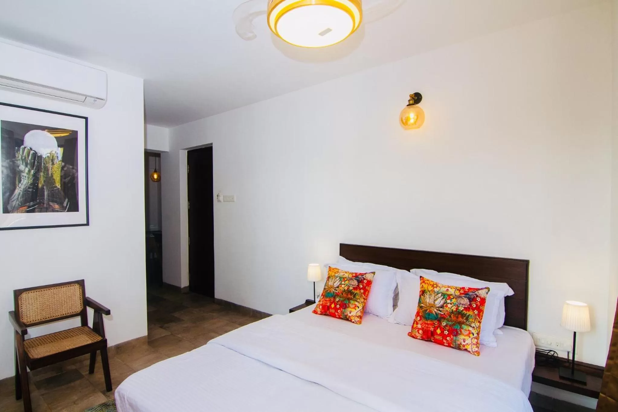 Bed in HALF Hotel, Calangute